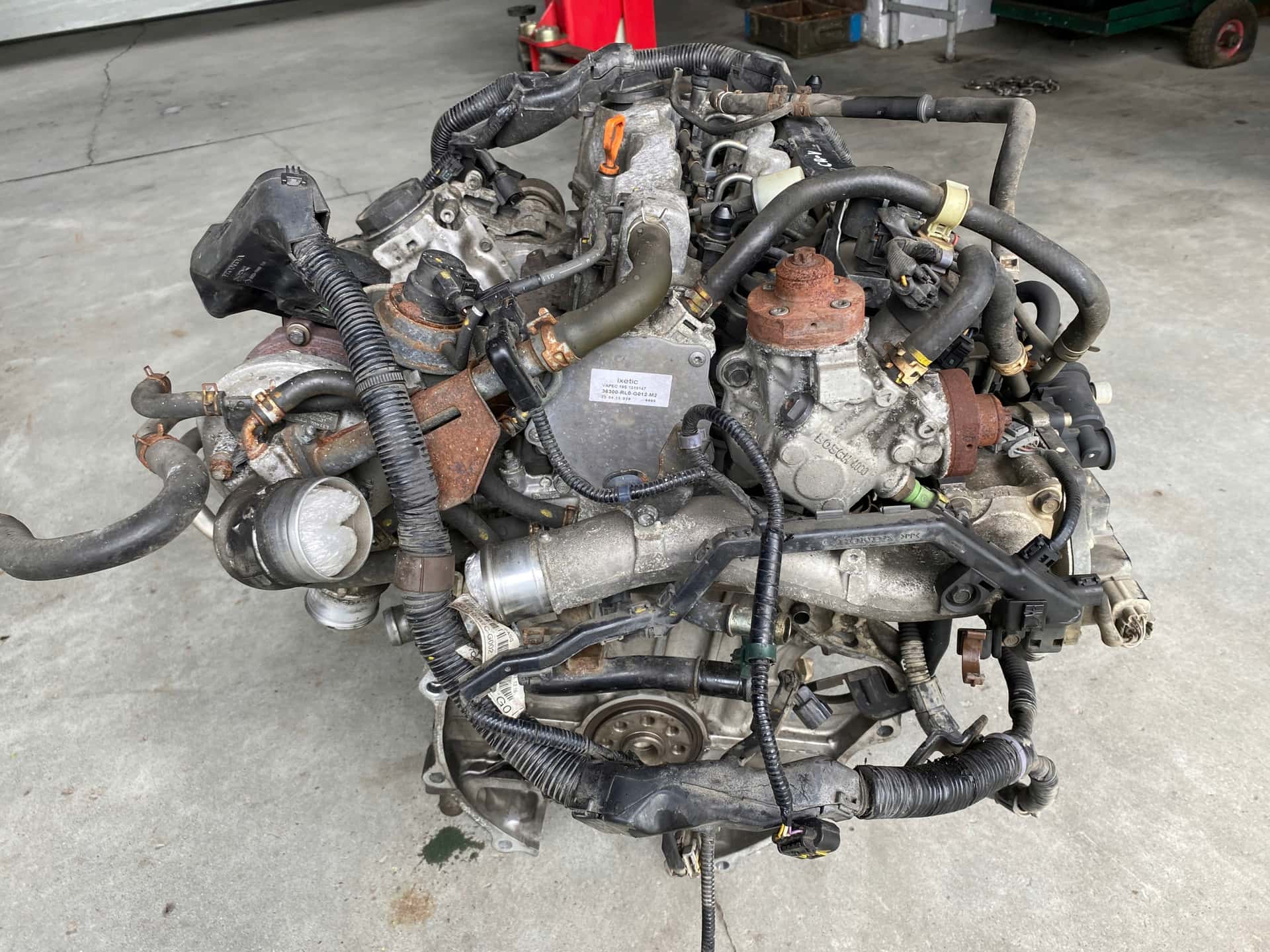 Moteur N22B4 vue 5