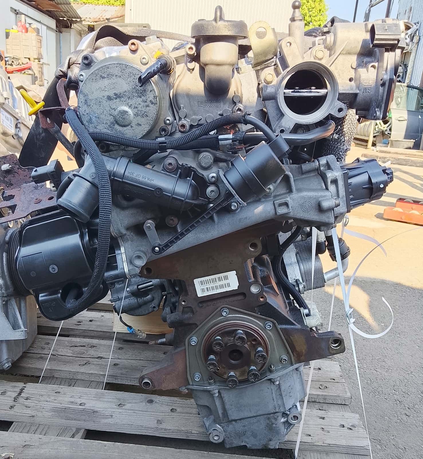 Moteur A 20 DTJ vue 4