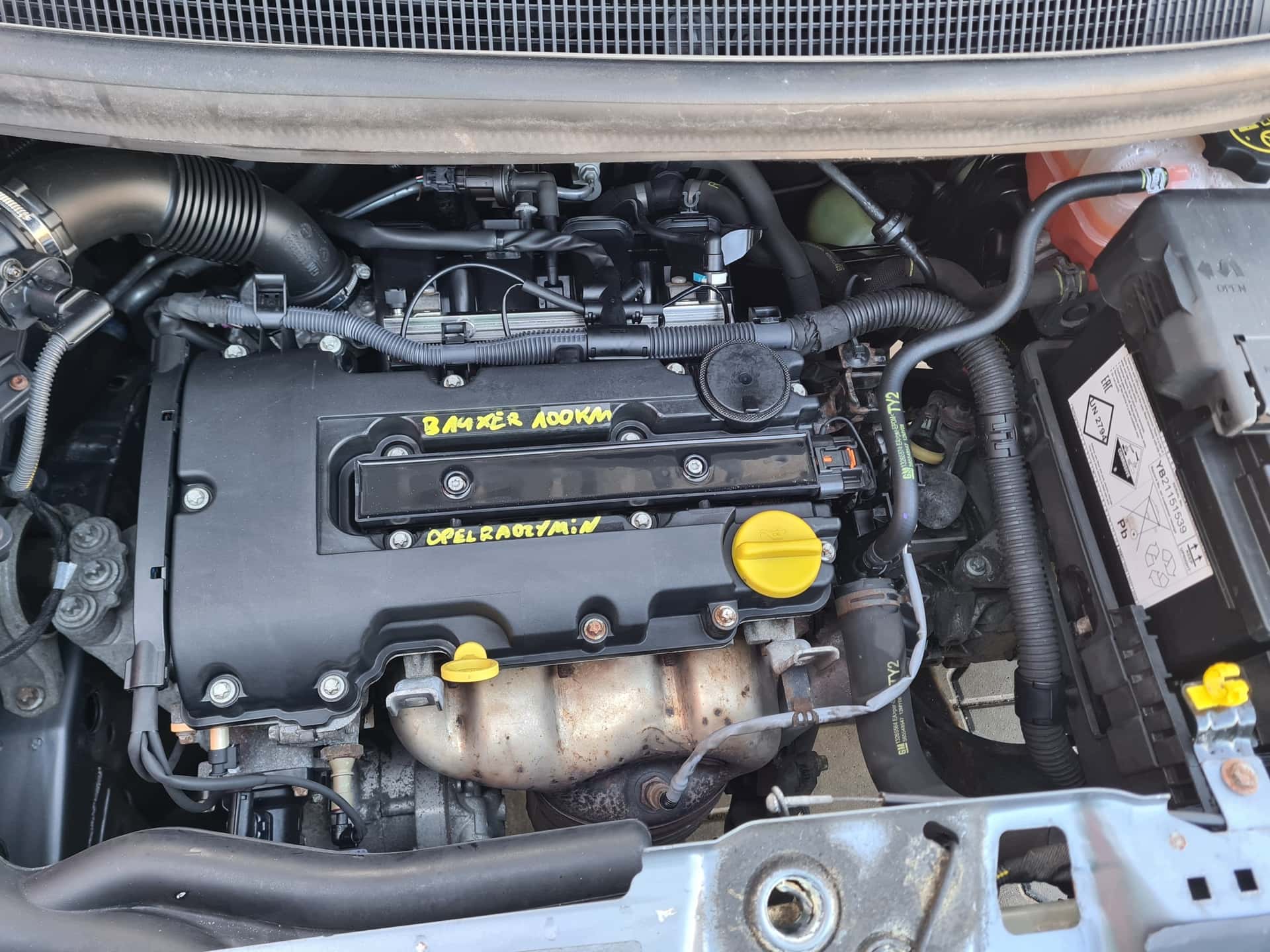 Moteur B 14 XER vue 2