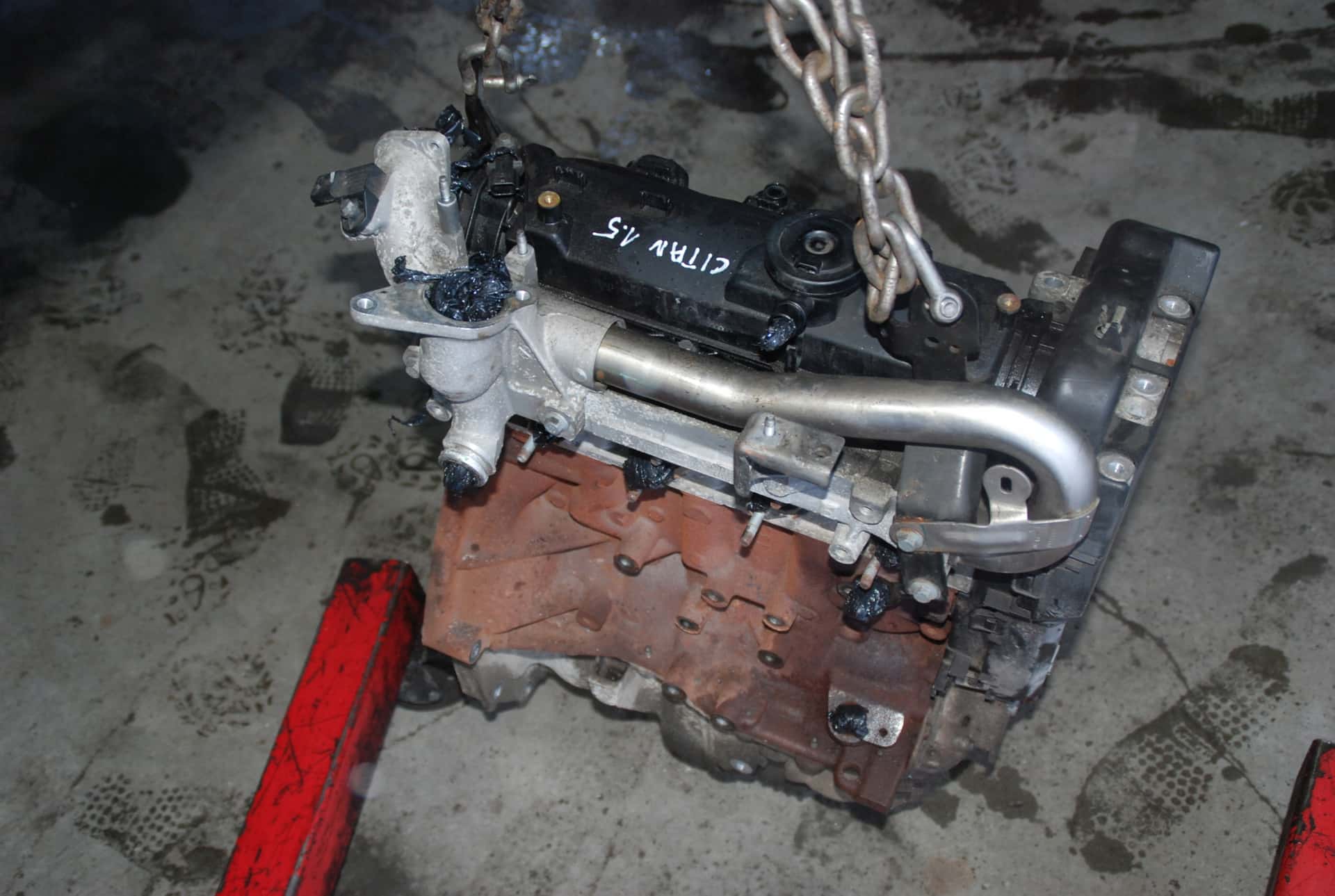Moteur OM 607.951 (K9K) vue 3