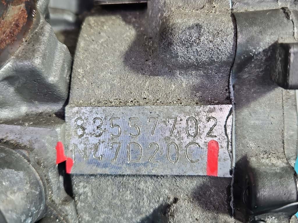 Moteur N47 D20 C vue 7