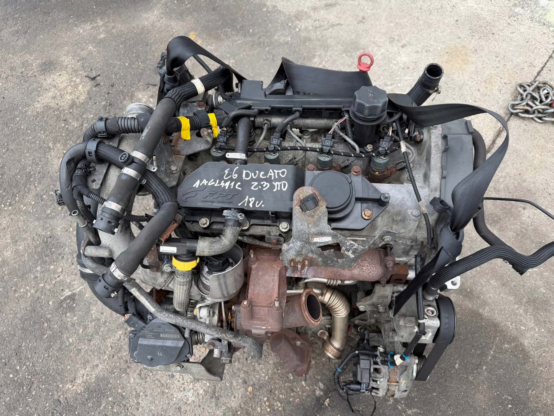 Moteur F1AGL411C vue 3