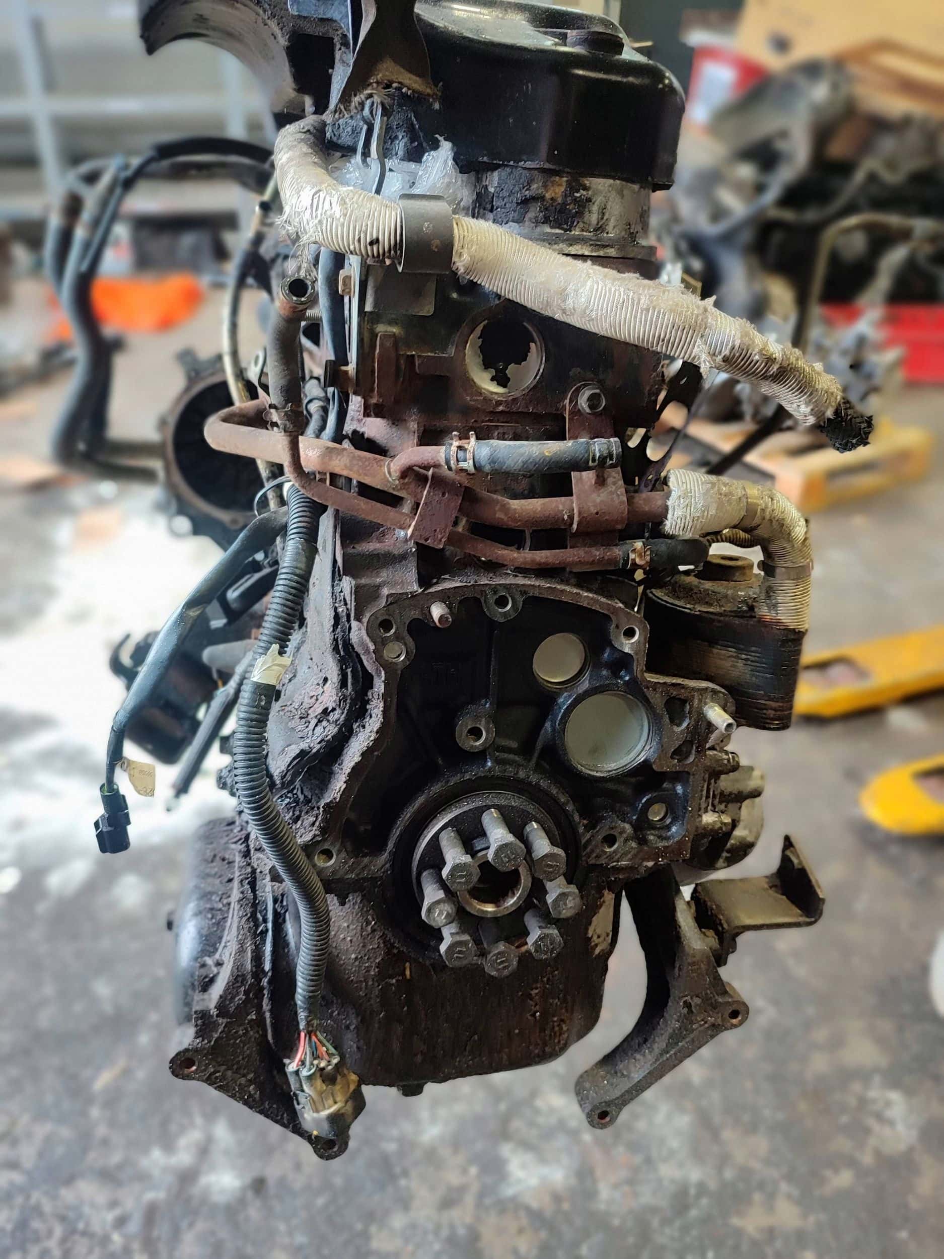 Moteur 4JH1-TC vue 4