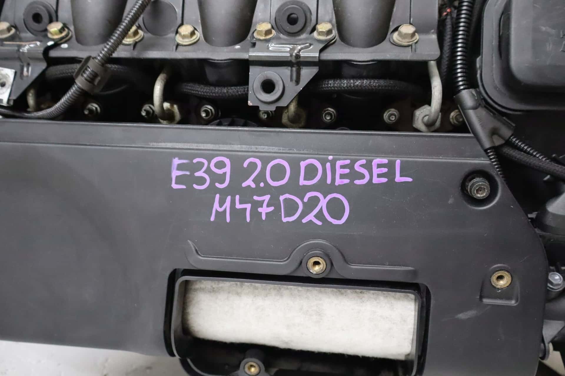 Moteur M47 D20 (204D1) vue 6