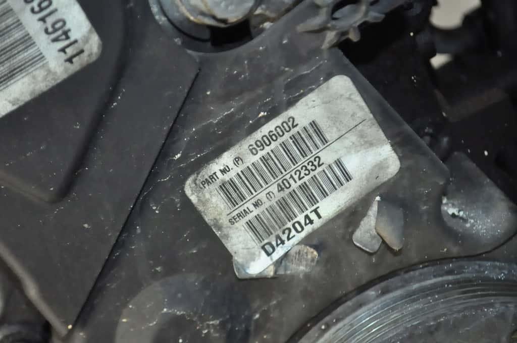 Moteur G6DA vue 2
