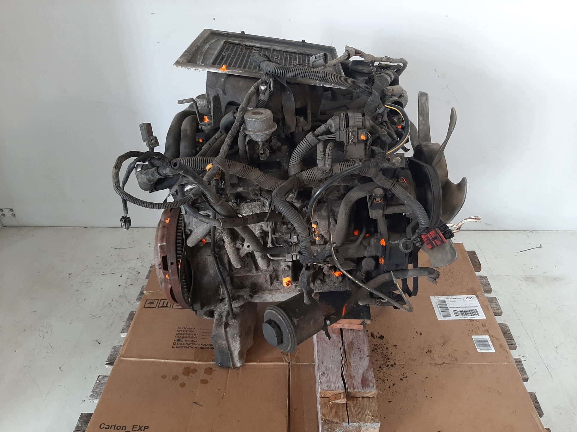 Moteur TD27TI vue 2