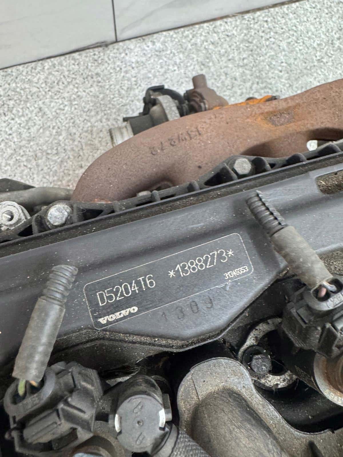 Moteur D 5204 T6 vue 3