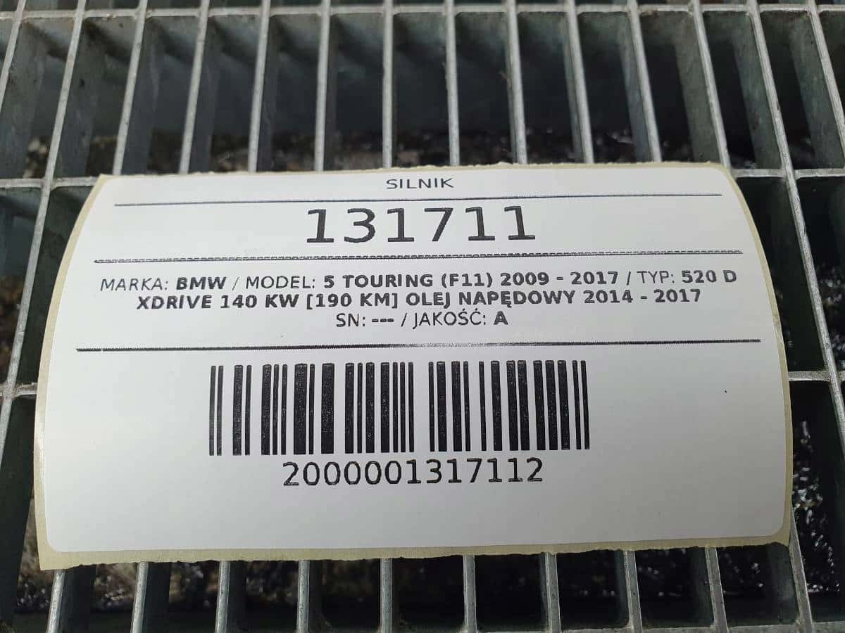 Moteur B47 D20 A vue 10