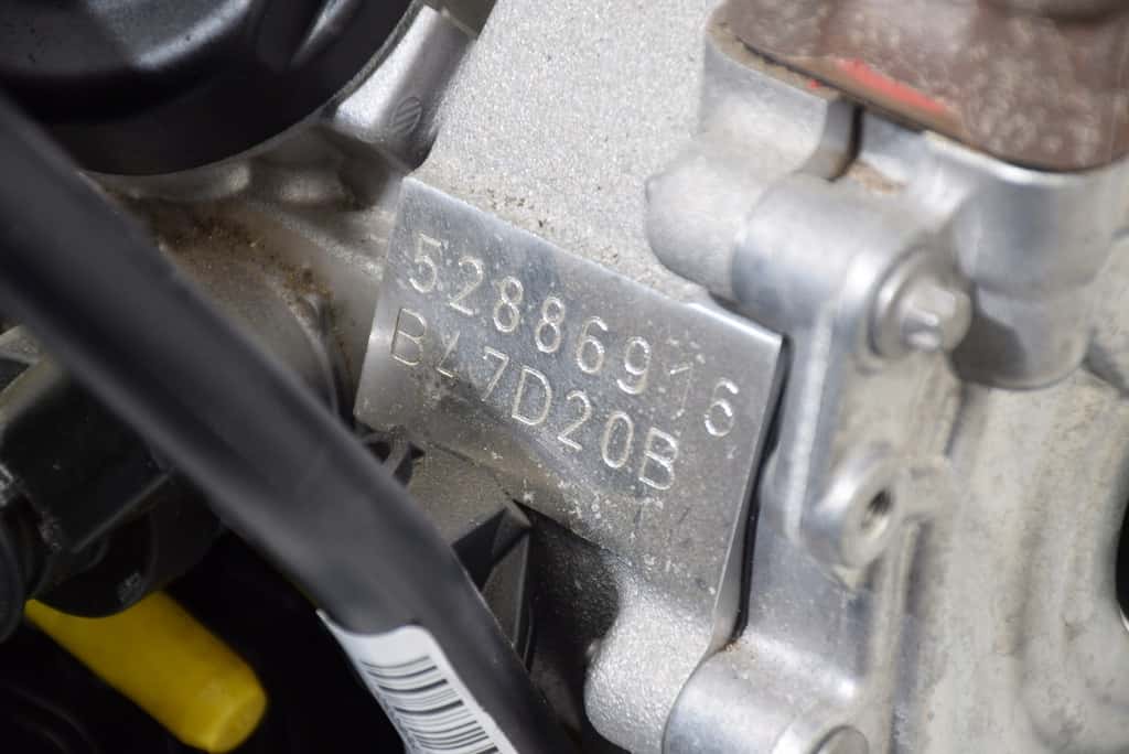 Moteur B47 D20 B vue 7