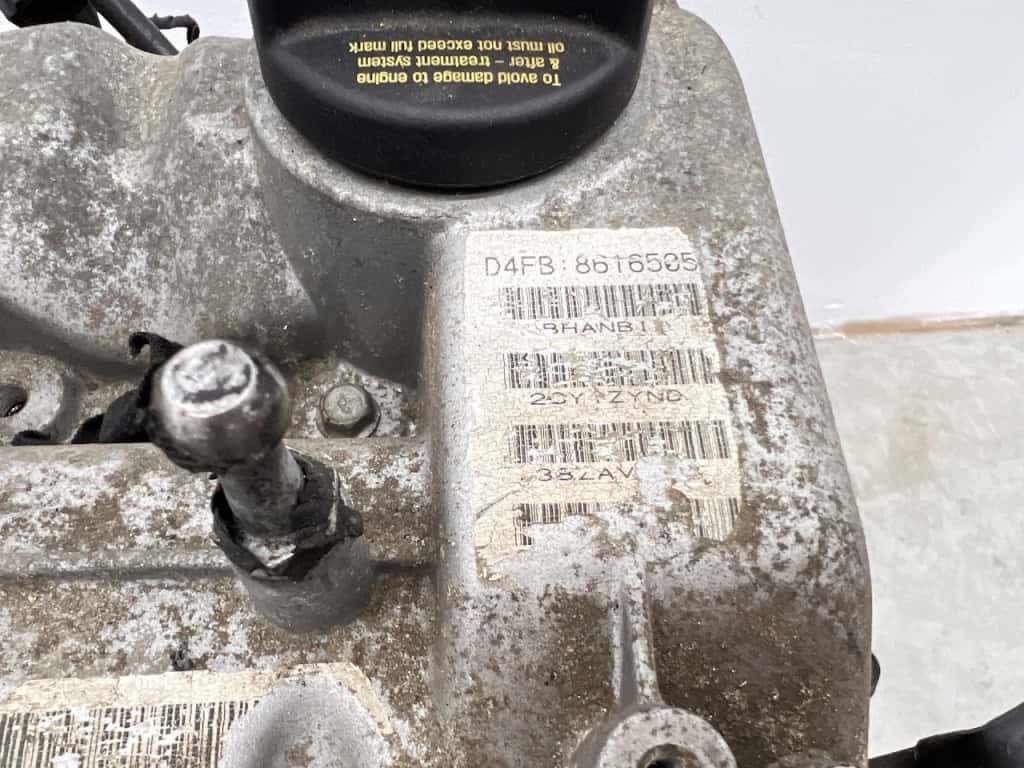 Moteur D4FB vue 3