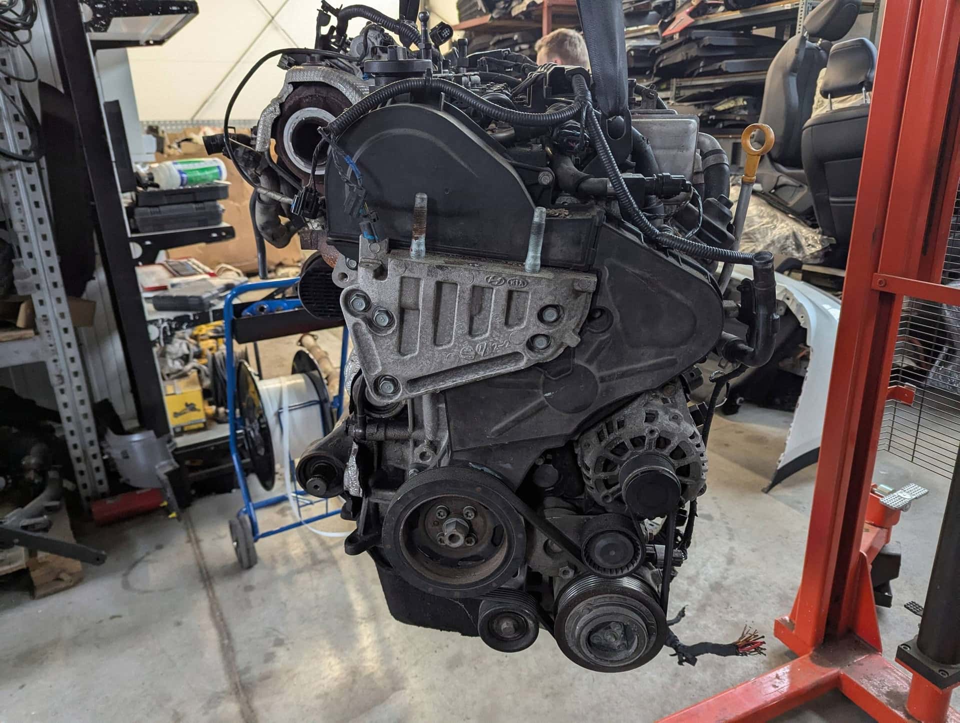 Moteur D4HE vue 3