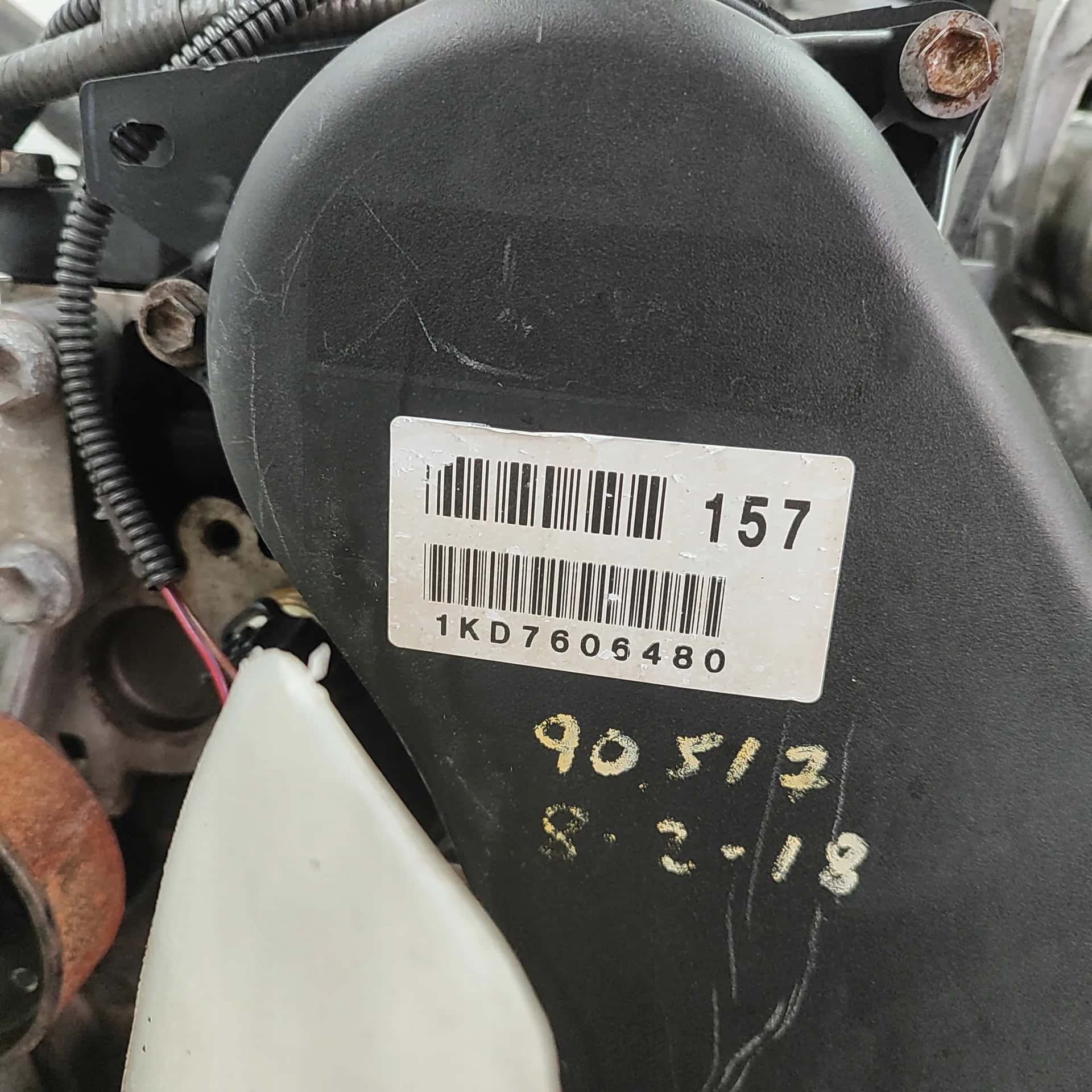 Moteur 1KD-FTV vue 8