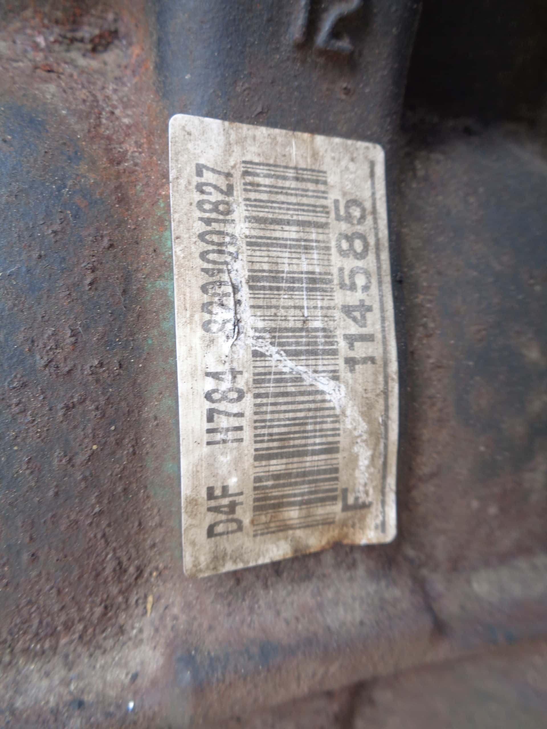 Moteur D4F 784 vue 3