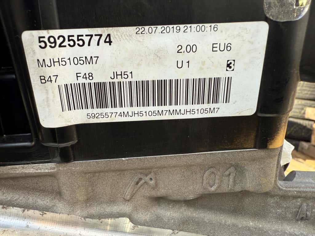 Moteur B47 C20 B vue 7