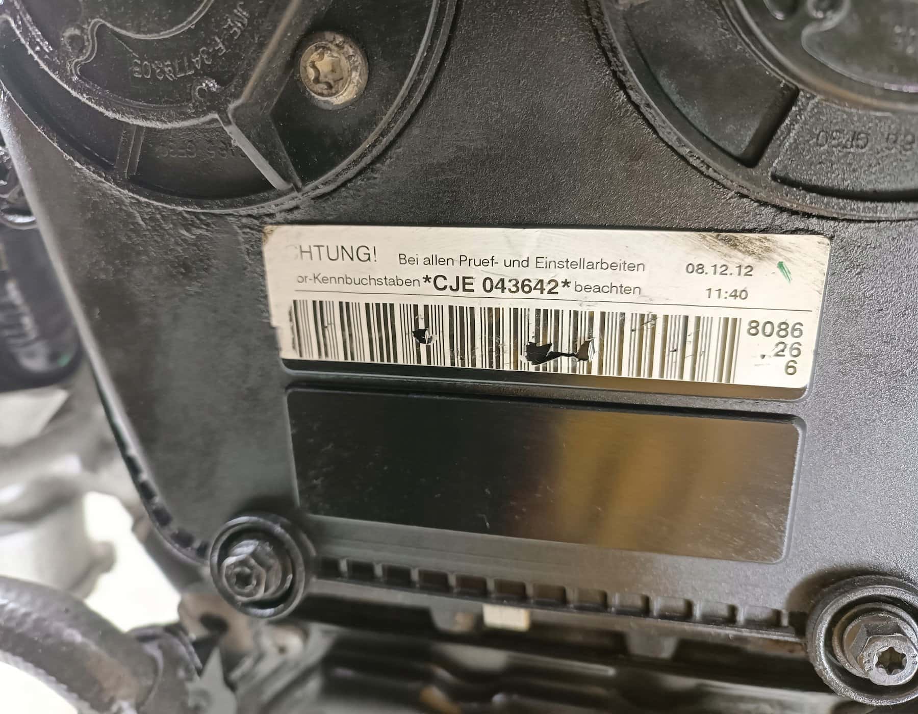 Moteur CJEB vue 2