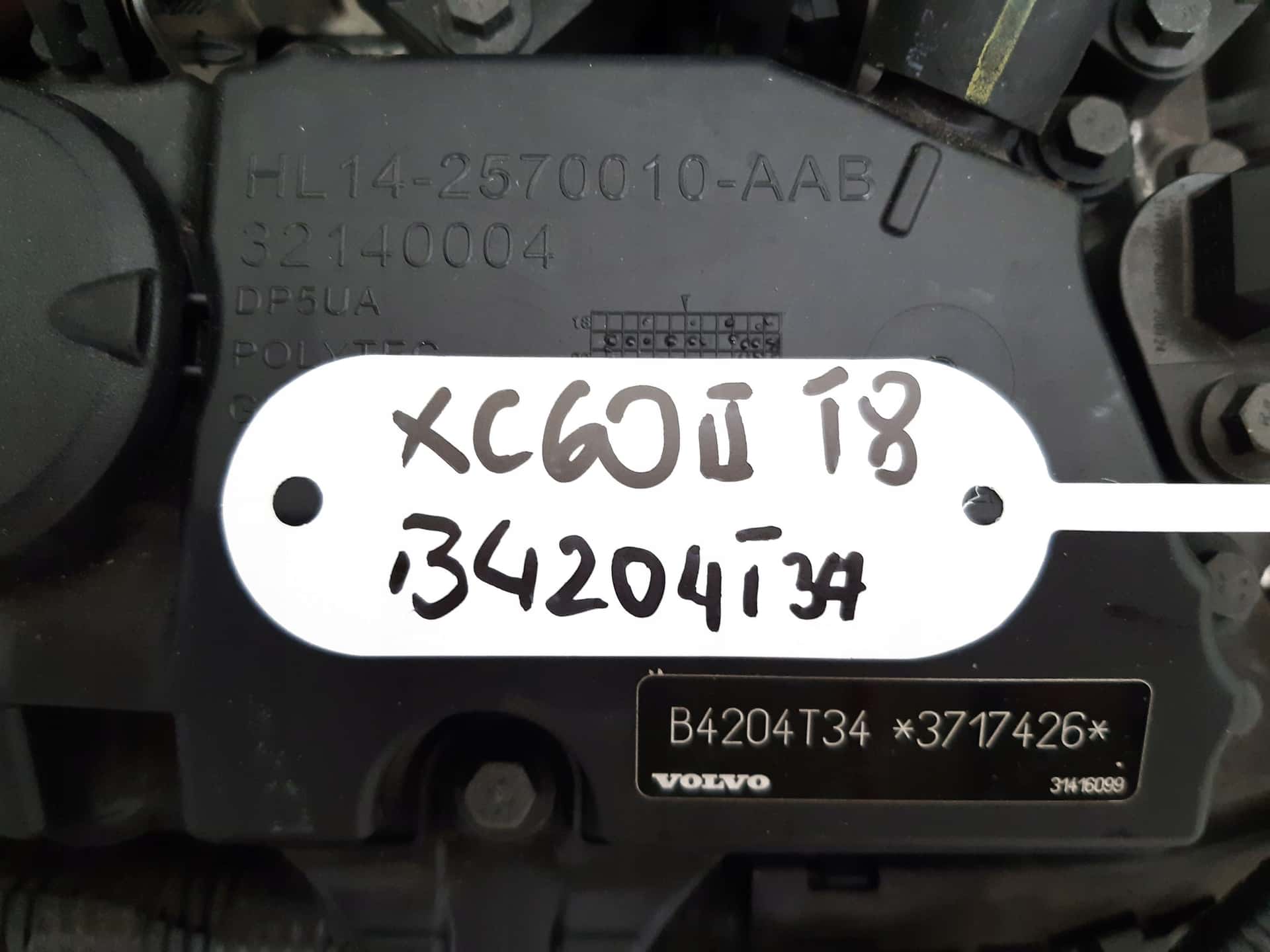Moteur B 4204 T34 vue 9
