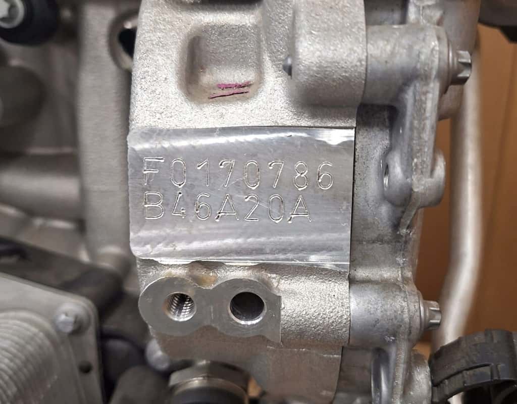 Moteur B46 A20 A vue 7