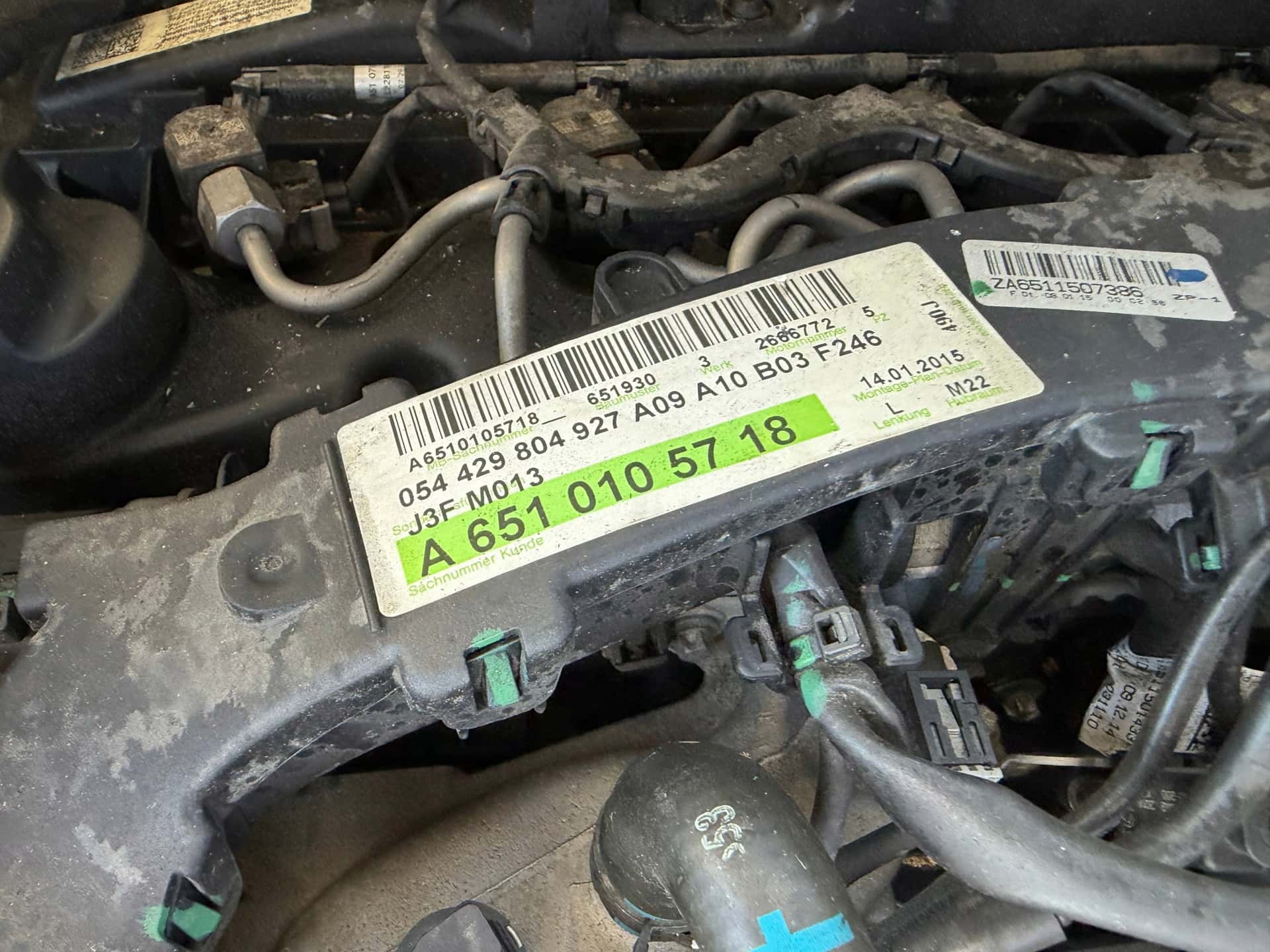 Moteur OM 651.921 vue 2