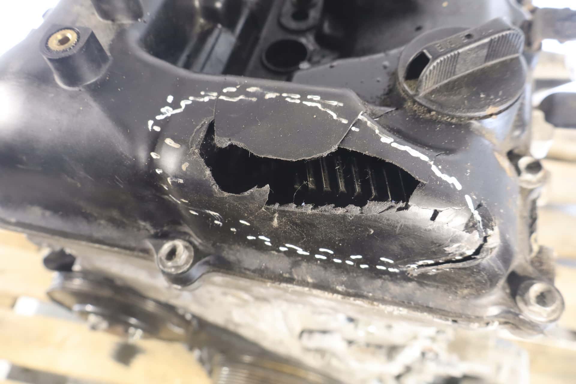 Moteur 4N14 vue 4