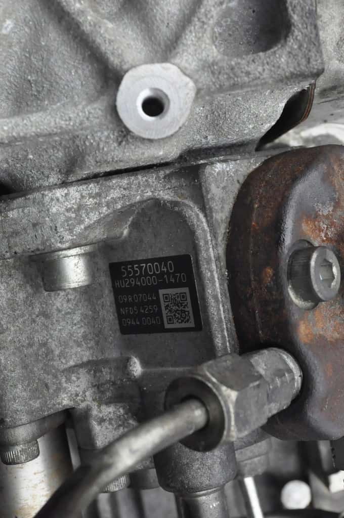 Moteur B 16 DTL vue 2