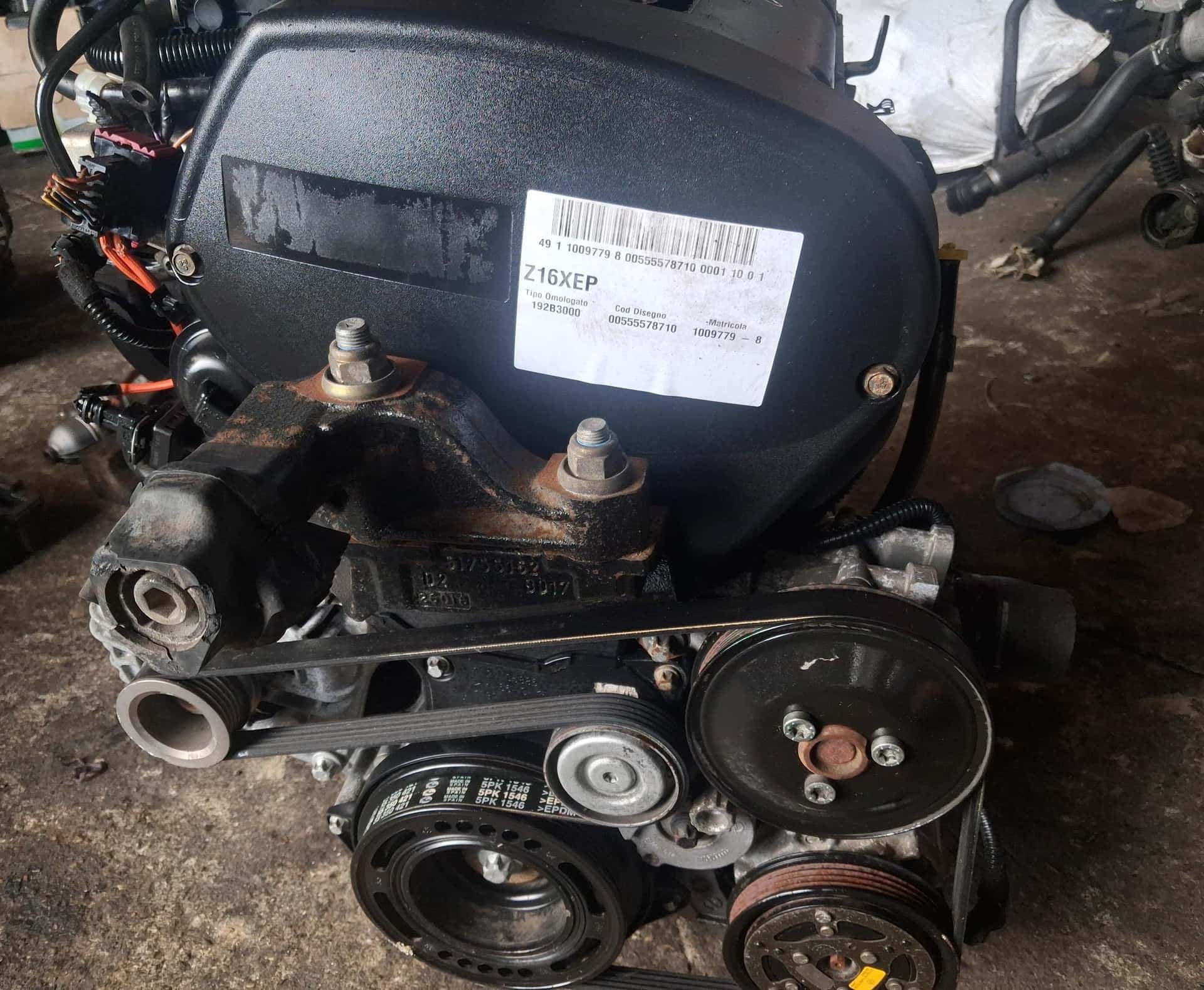 Moteur Z 16 XEP vue 4