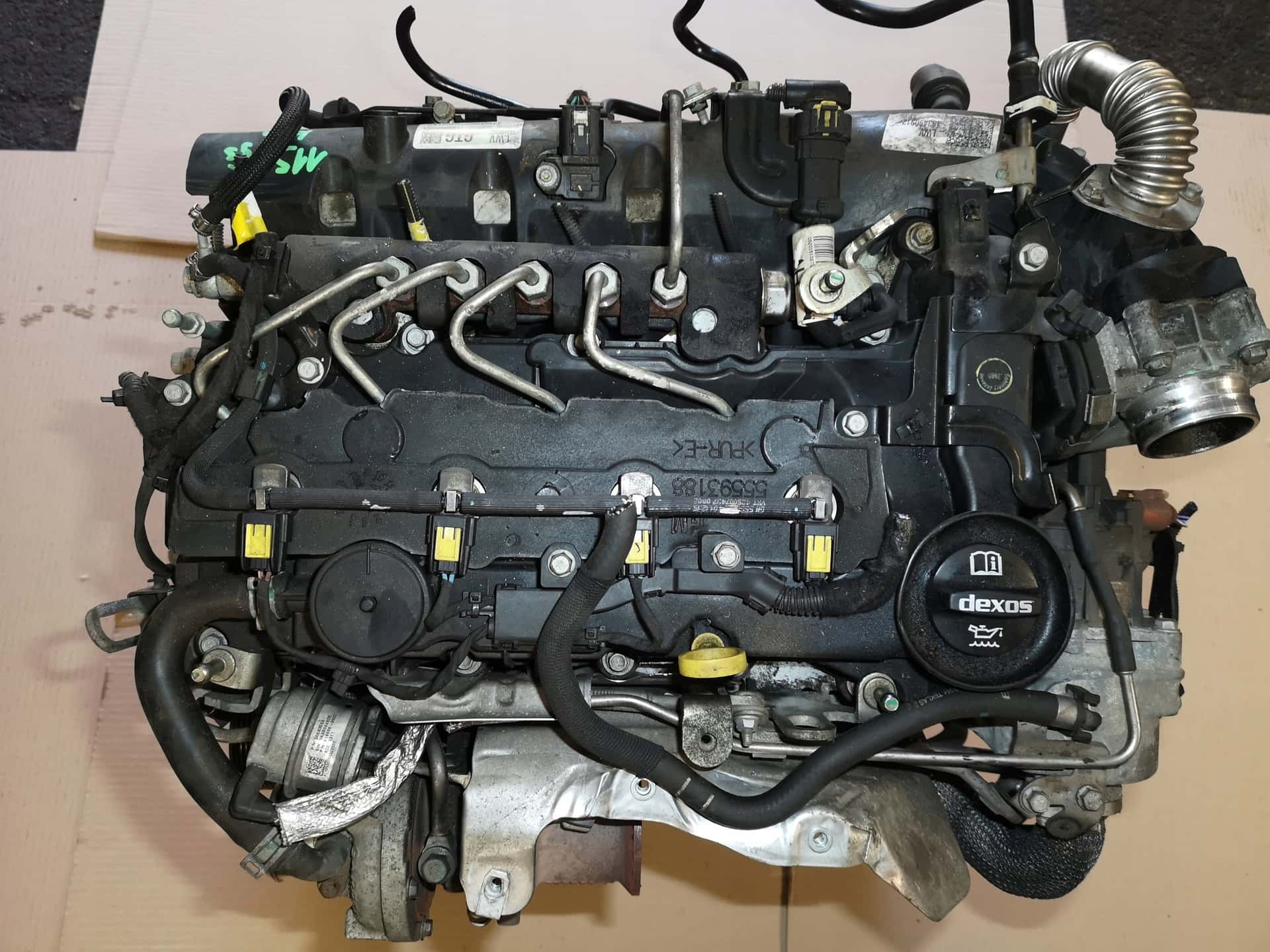 Moteur B 16 DTH vue 2