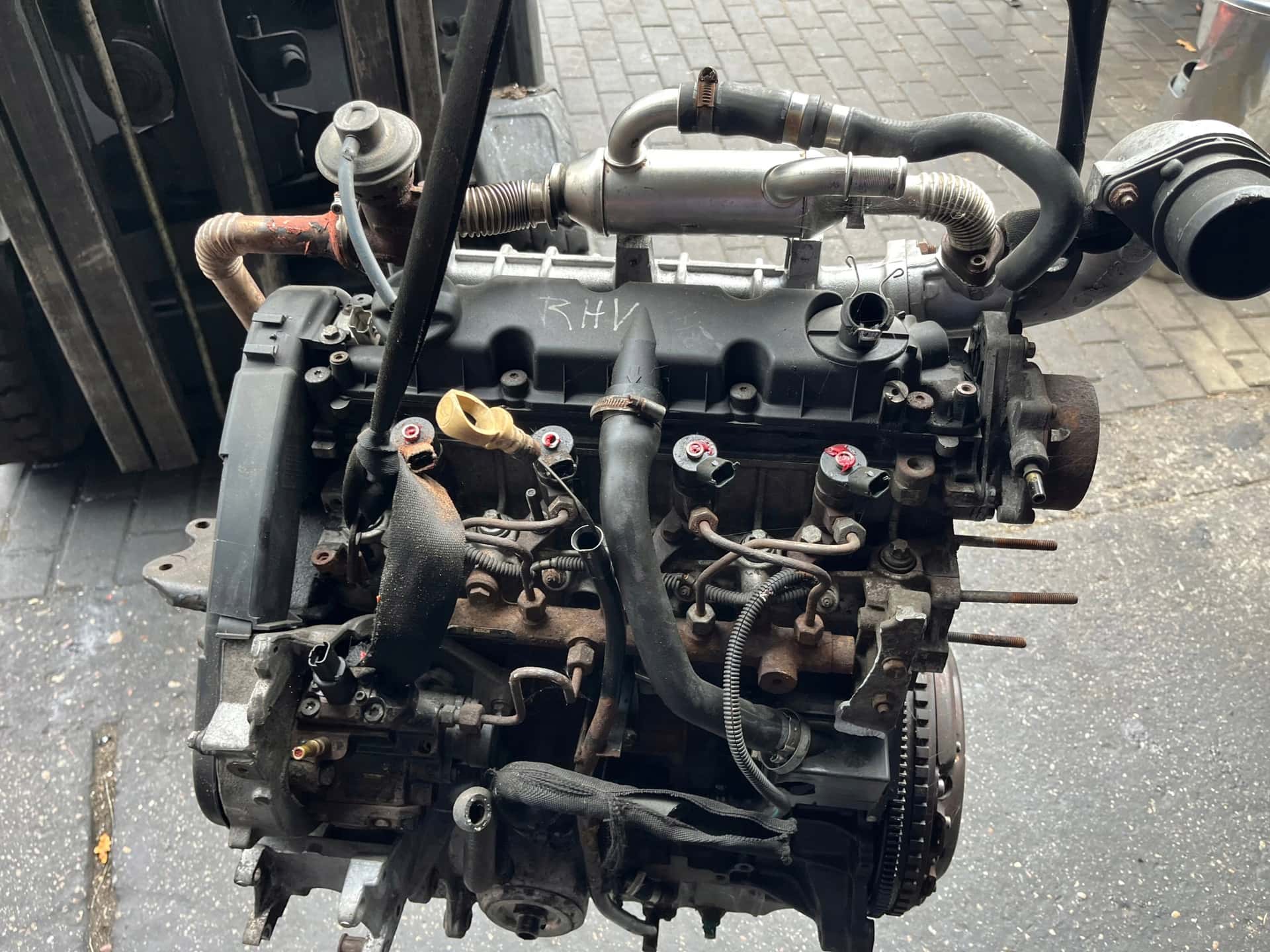 Moteur RHV (DW10UTD) vue 3