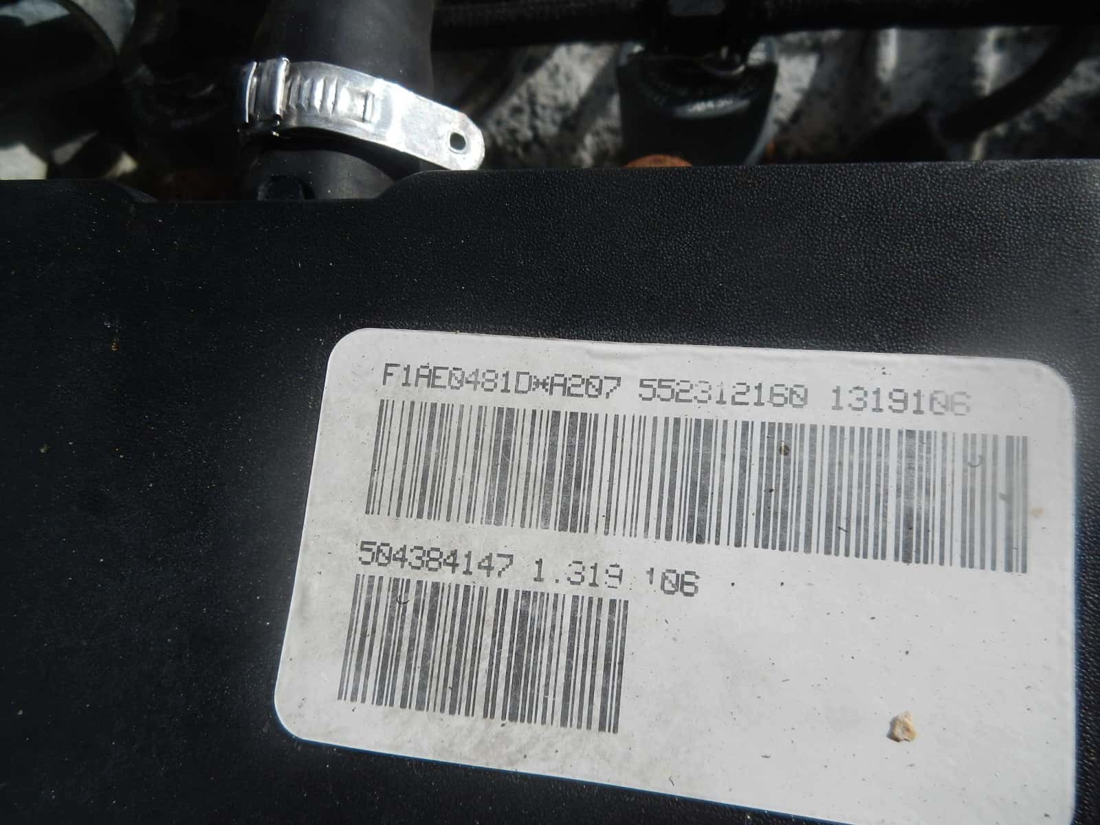 Moteur F1AE0481D vue 8