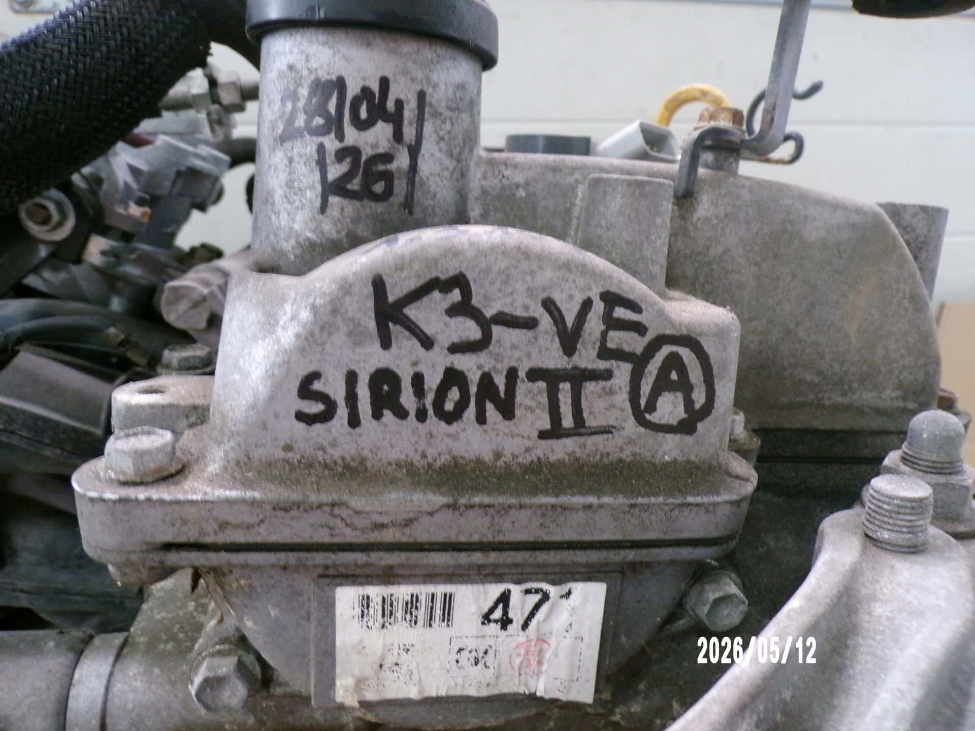 Moteur K3-VE vue 5