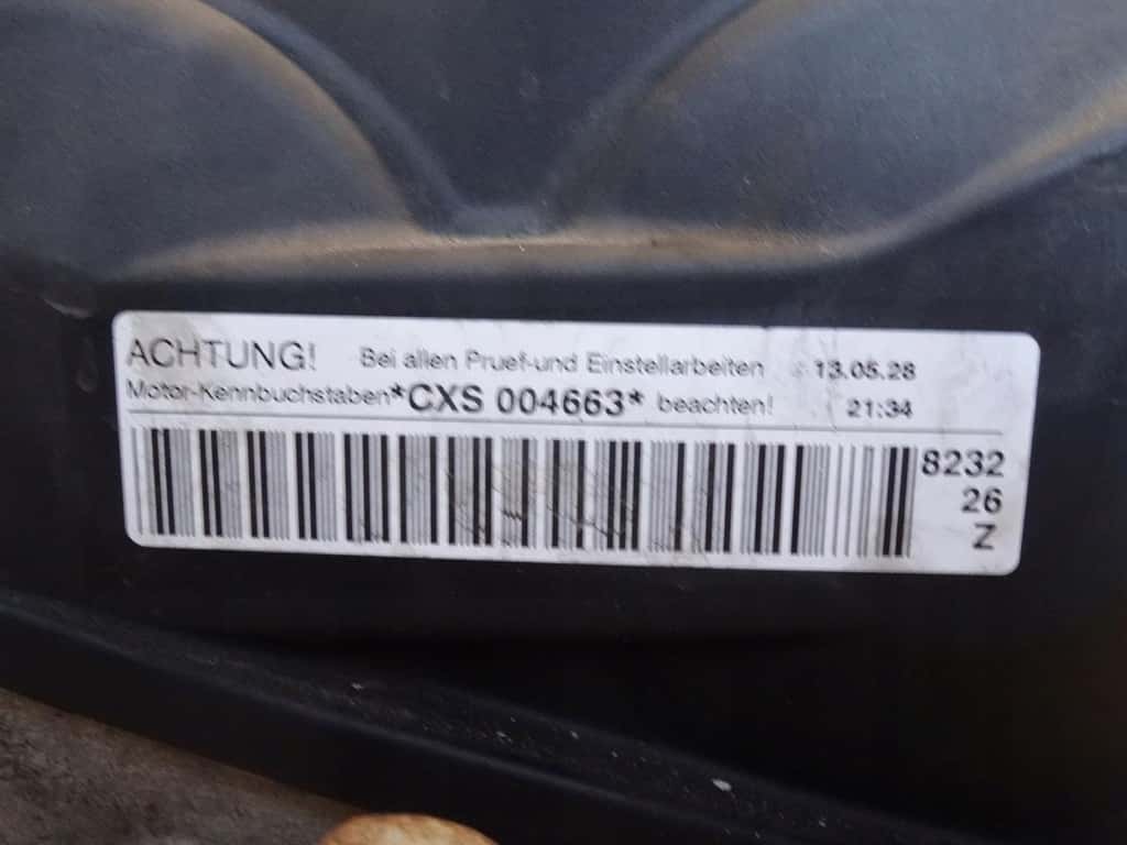 Moteur CXSA vue 3