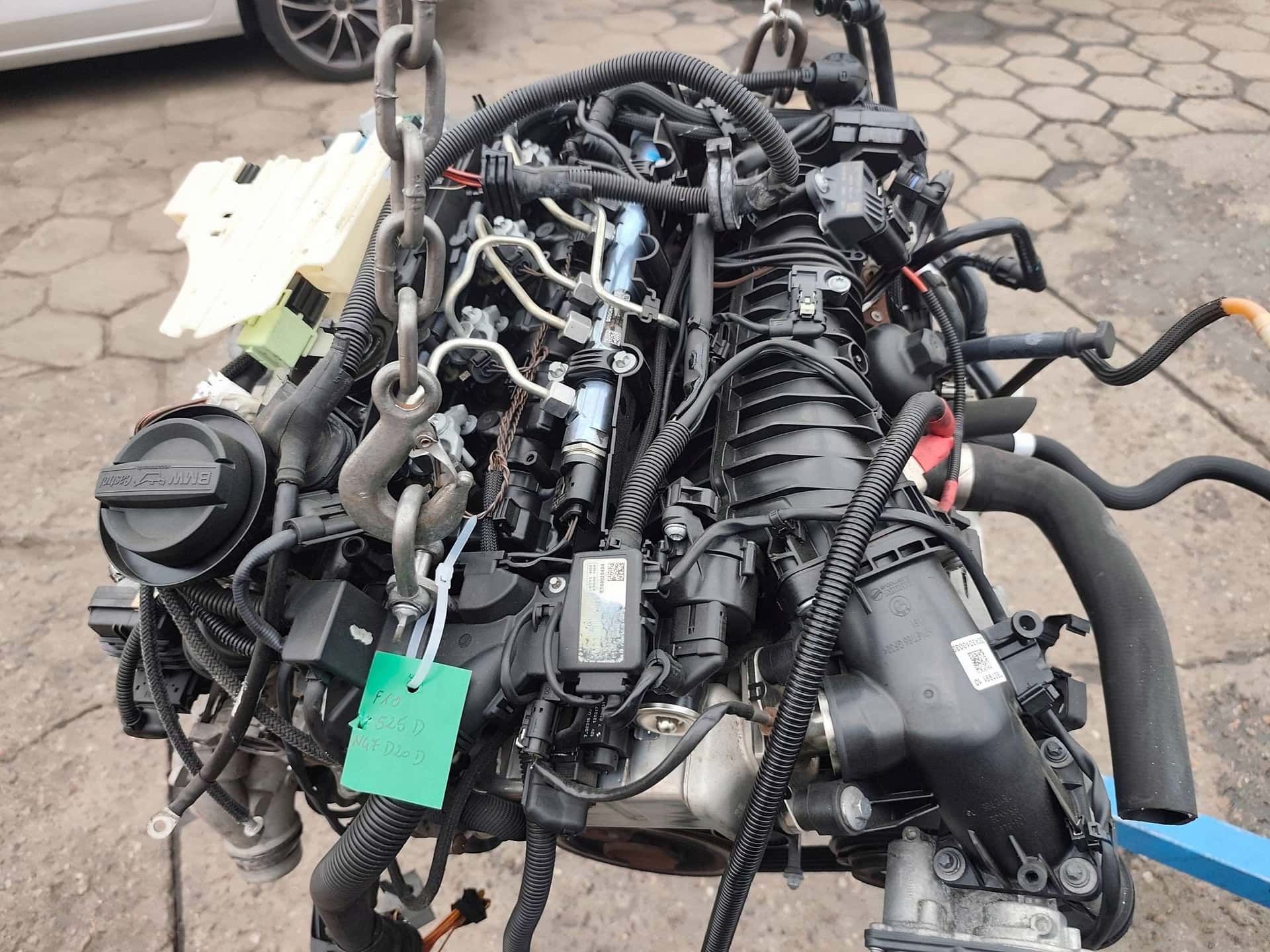 Moteur N47 D20 D vue 3