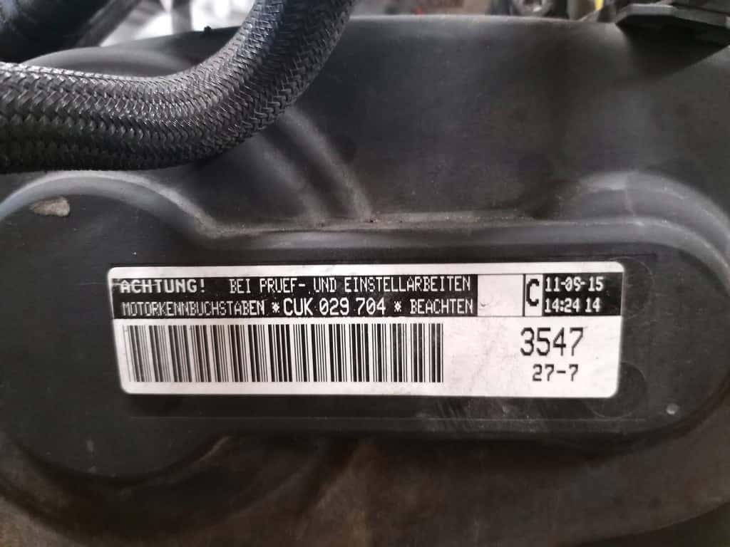 Moteur CUKB vue 4