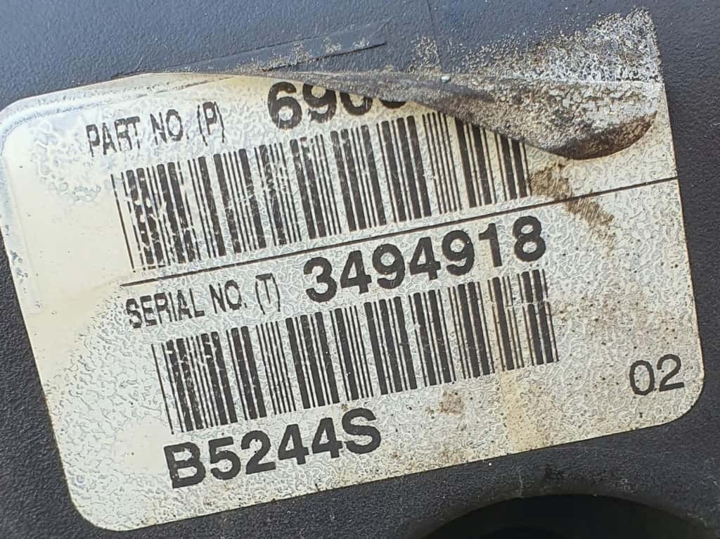 Moteur B 5244 S2 vue 4