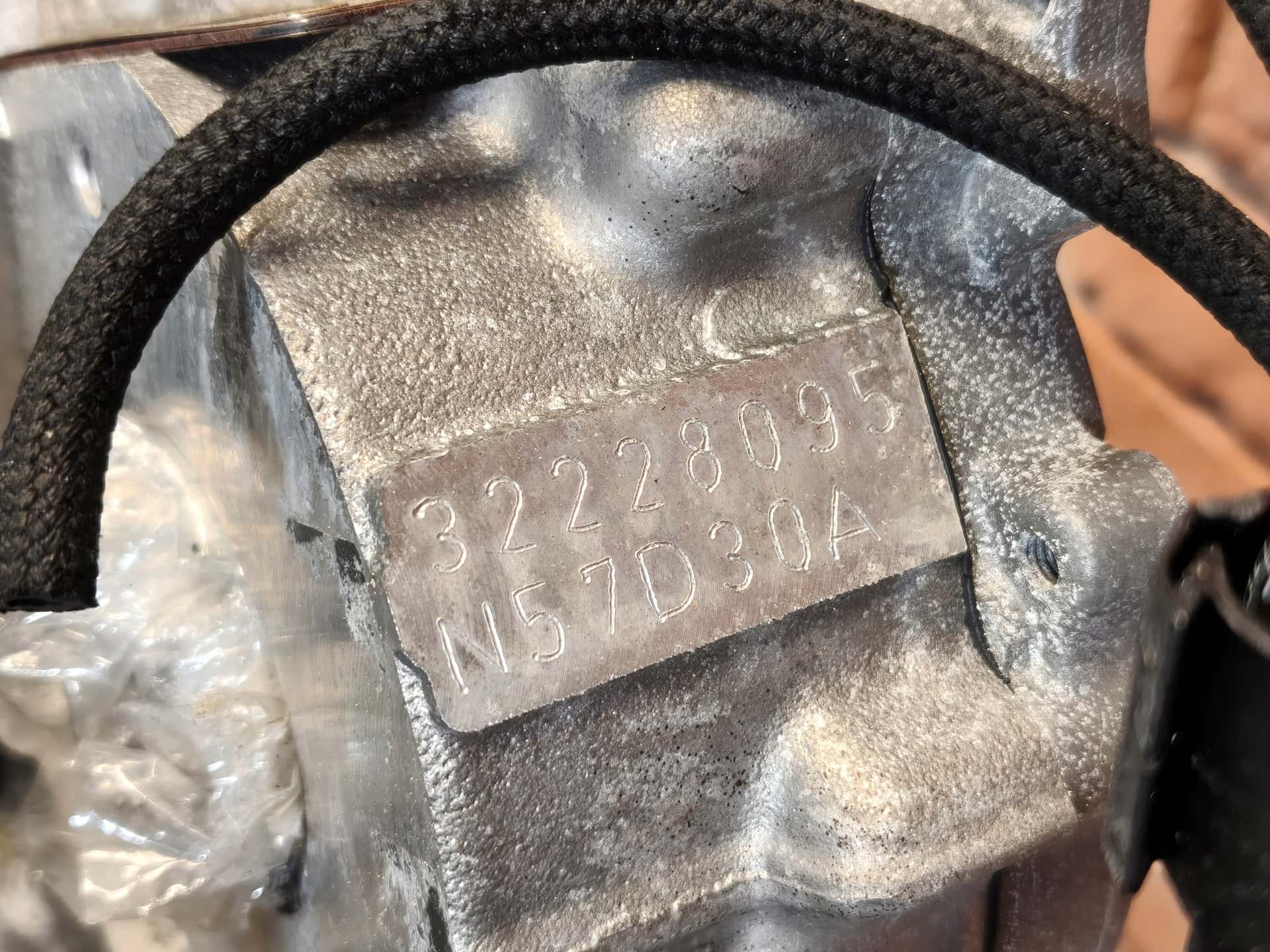 Moteur N57 D30 A vue 4