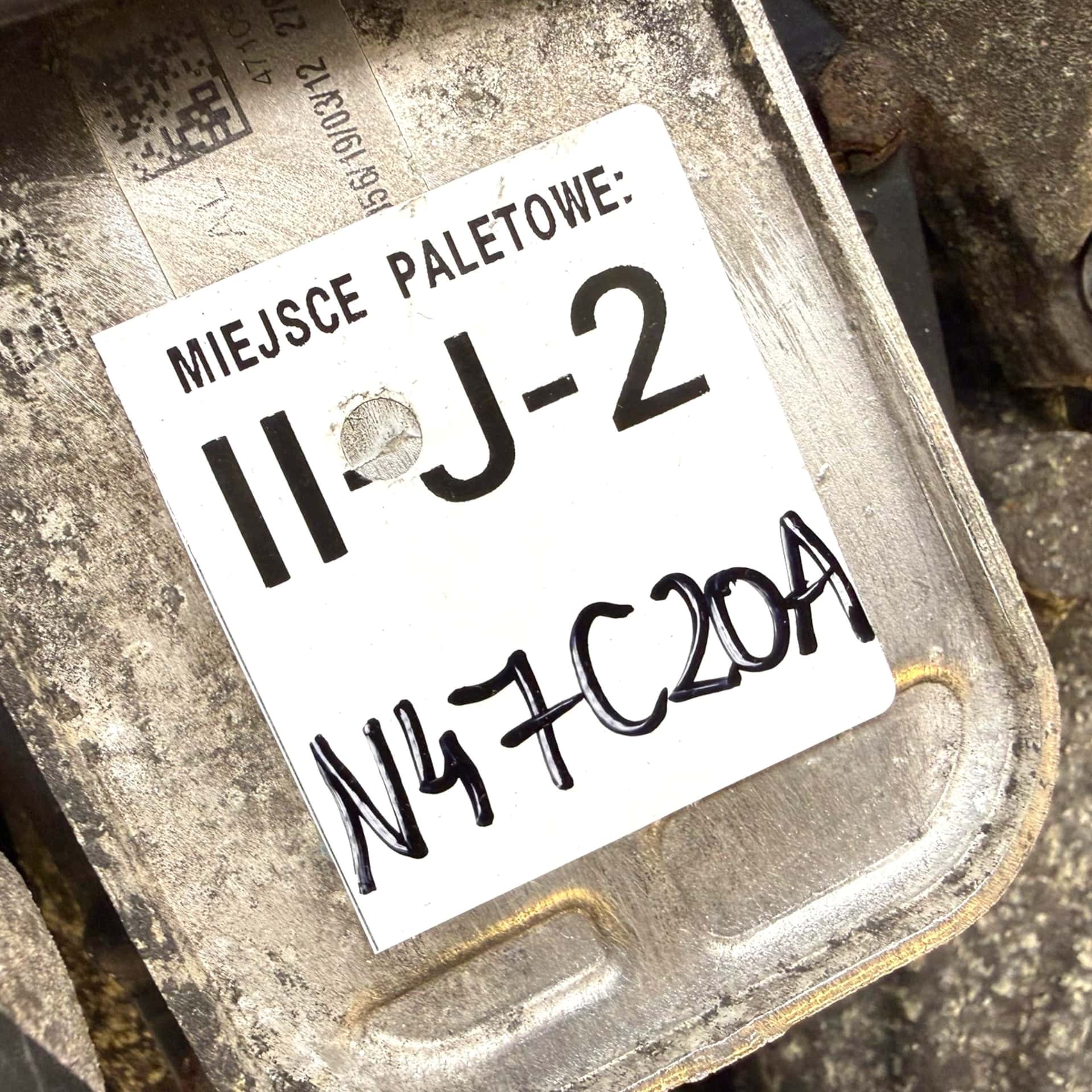 Moteur N47 C20 A vue 8