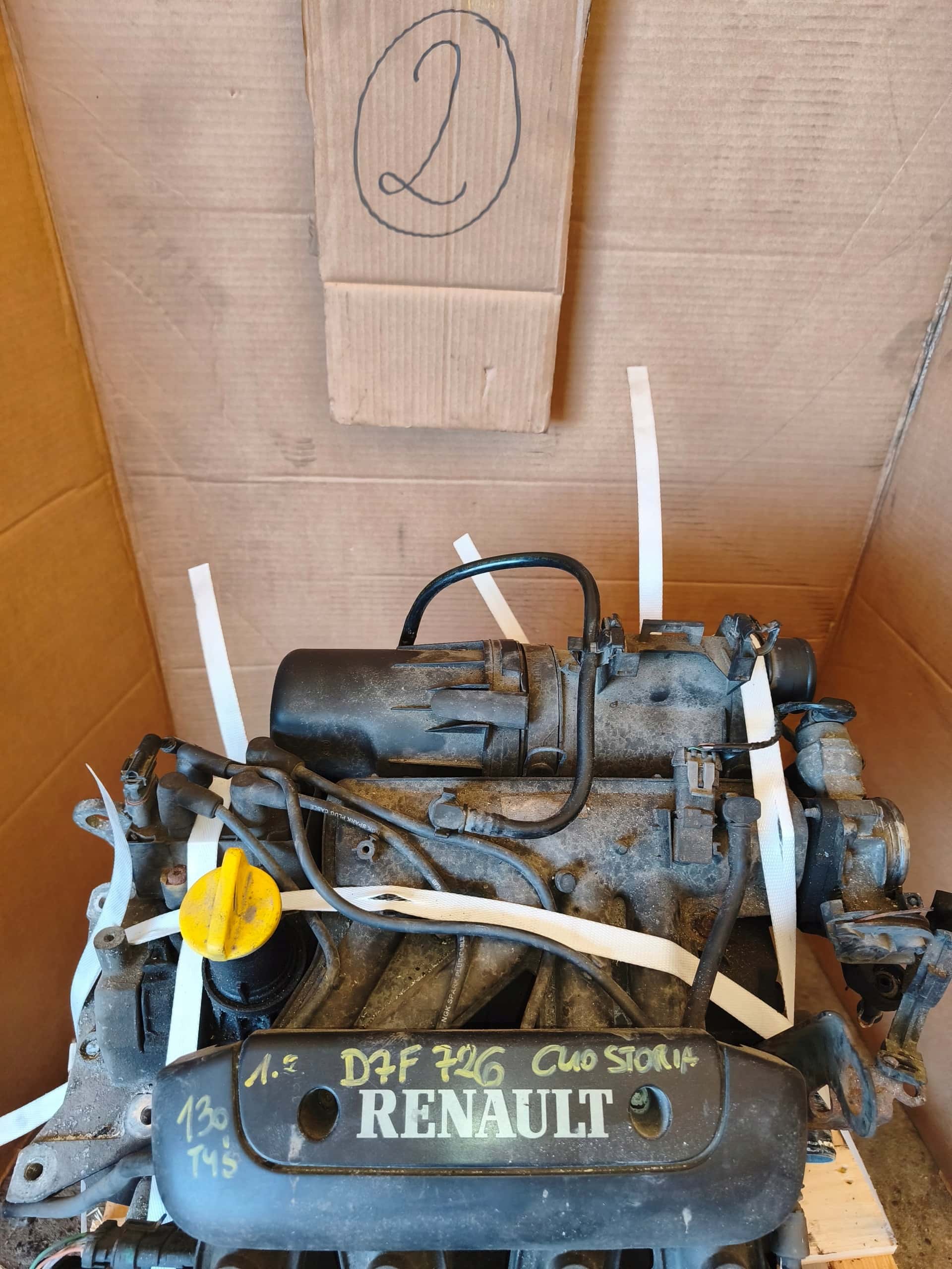 Moteur D7F 726 vue 2