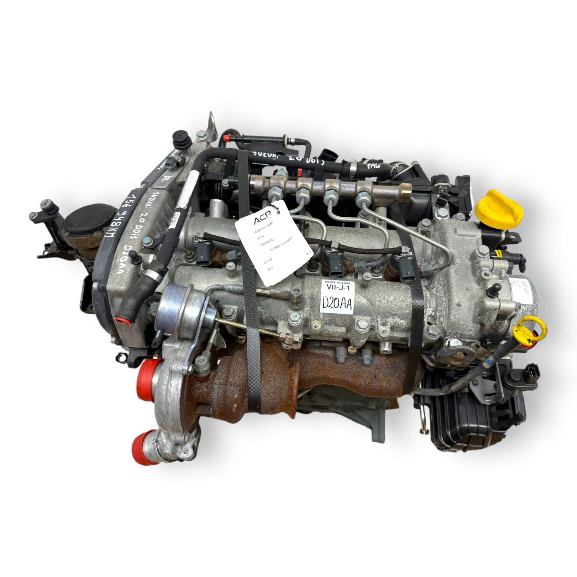 Moteur D20AA vue 4
