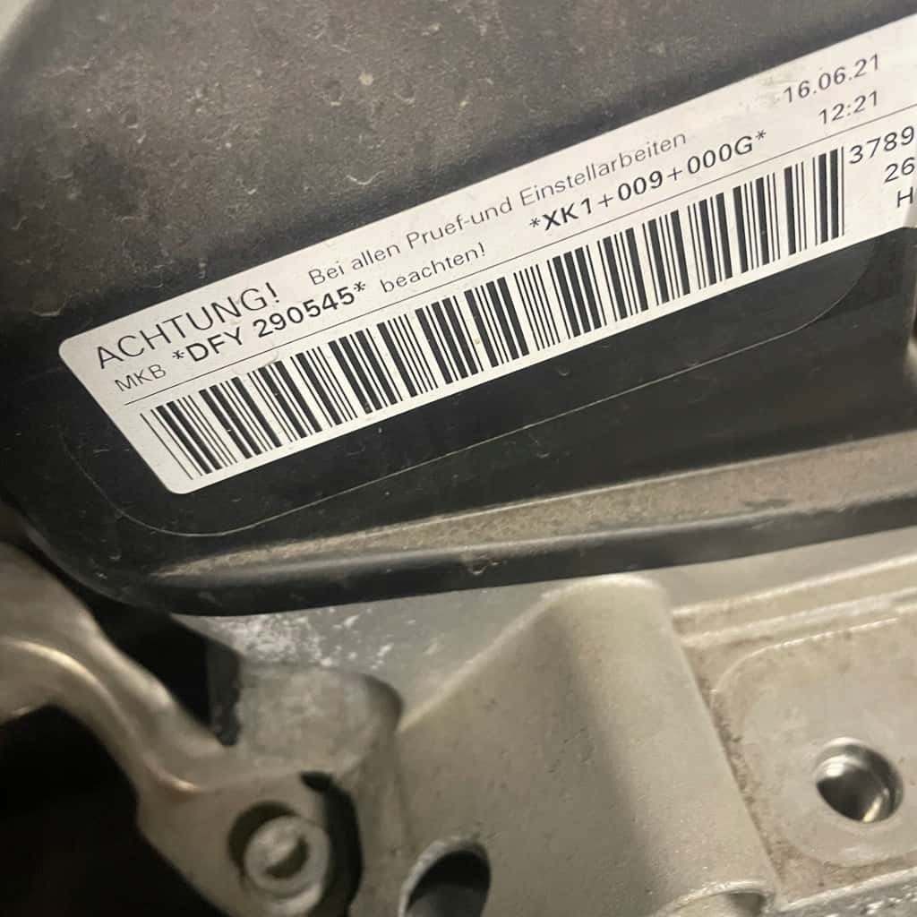 Moteur DFYA vue 2