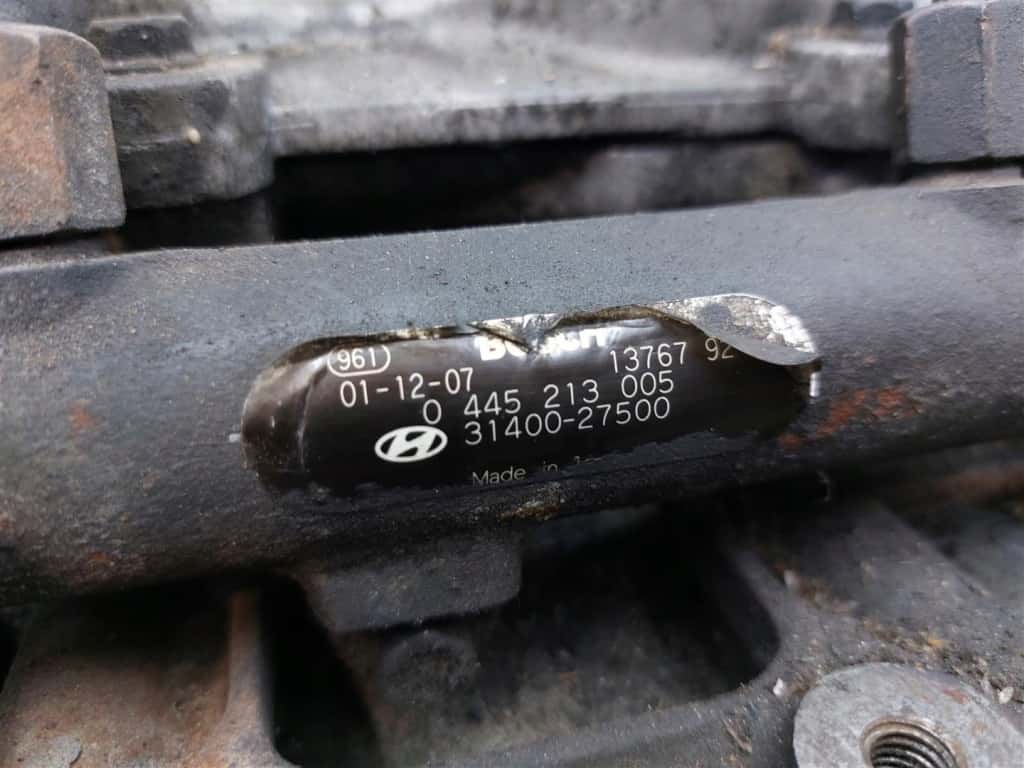 Moteur D3EA vue 3