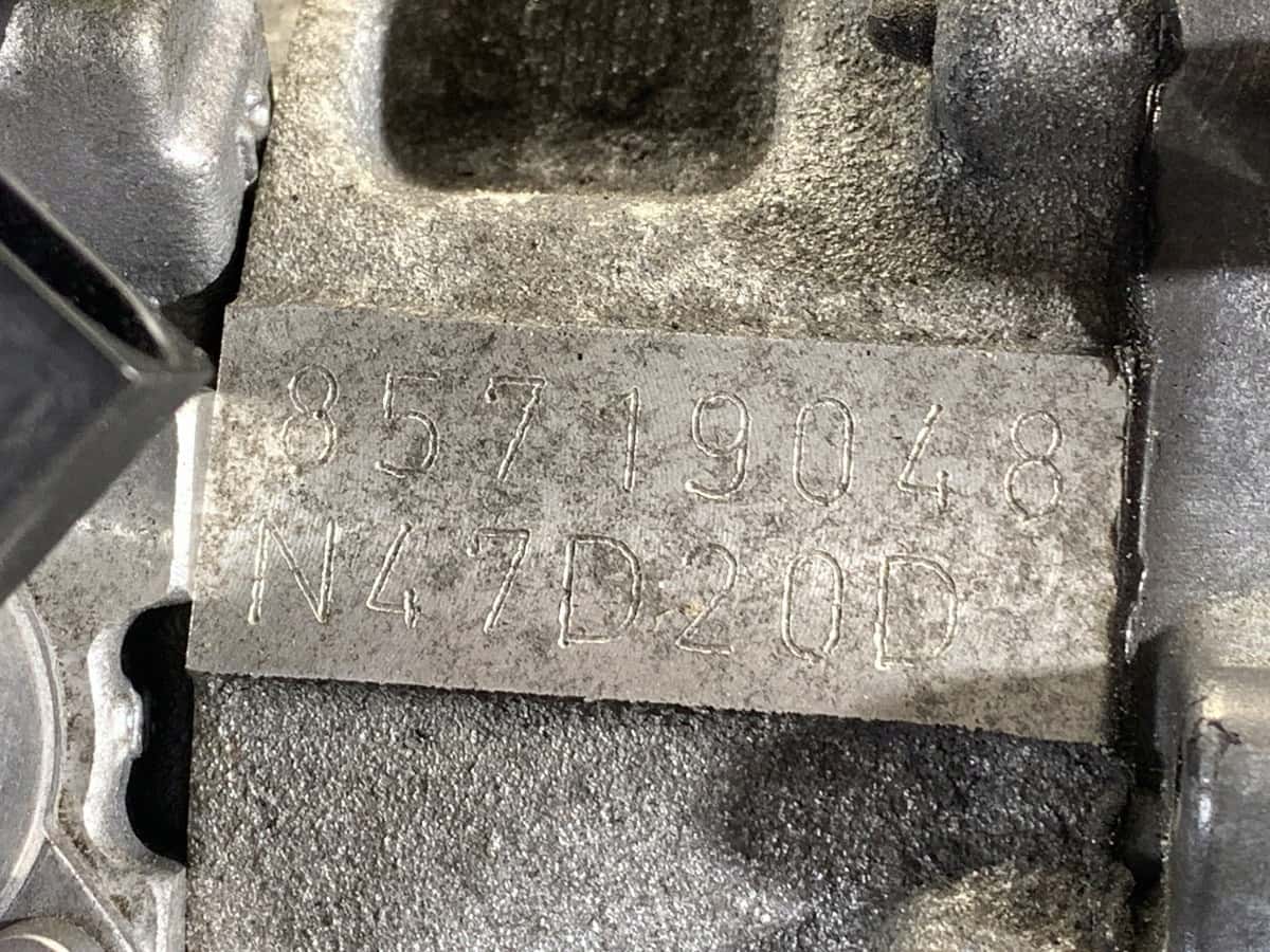 Moteur N47 D20 D vue 5