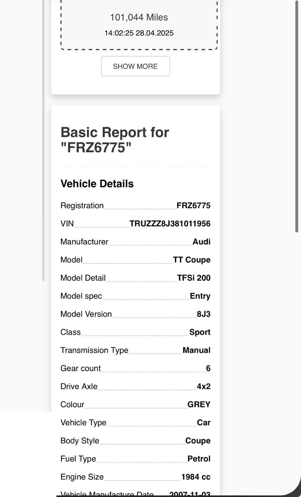 Moteur BWA vue 14