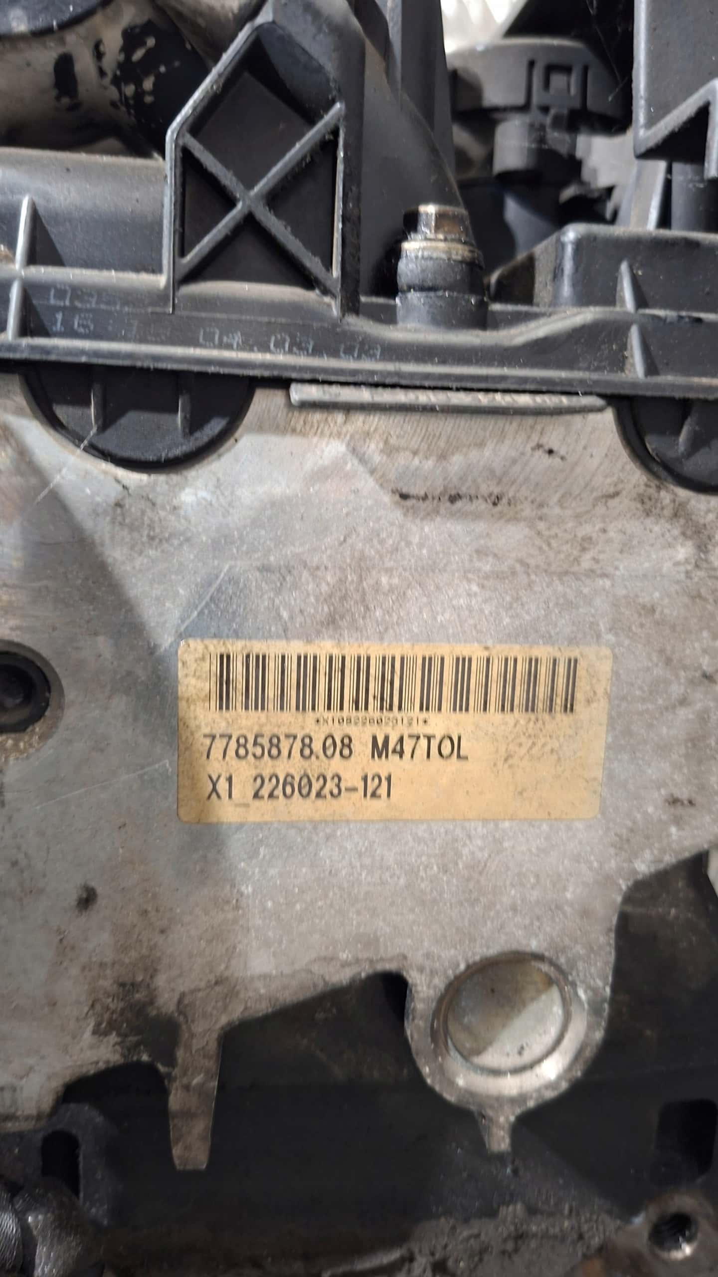 Moteur M47 D20 (204D4) vue 7