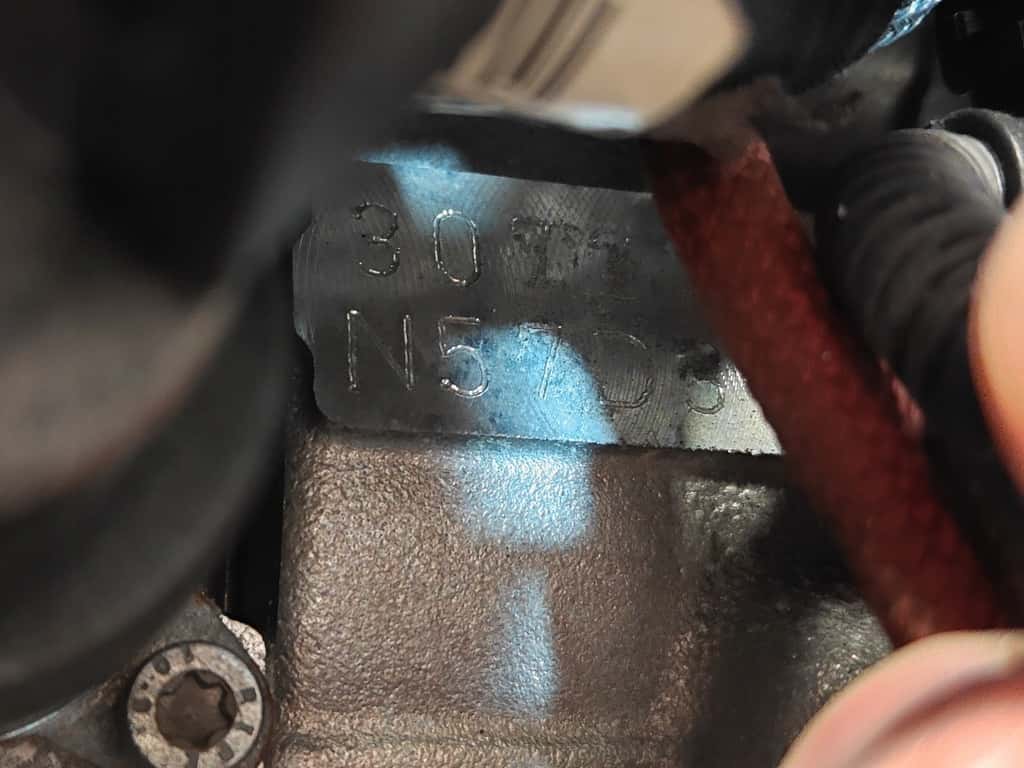Moteur N57 D30 B vue 7