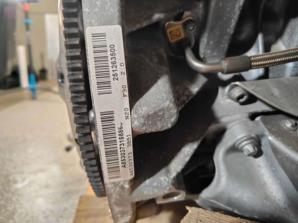 Moteur N20 B20 A vue 6
