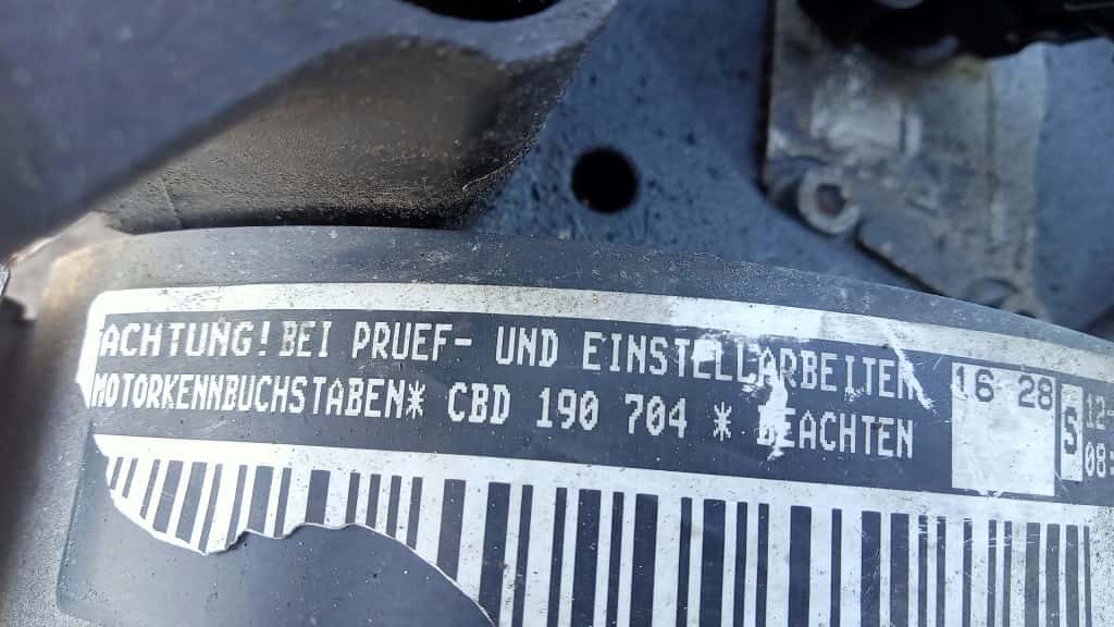 Moteur CBAC vue 2