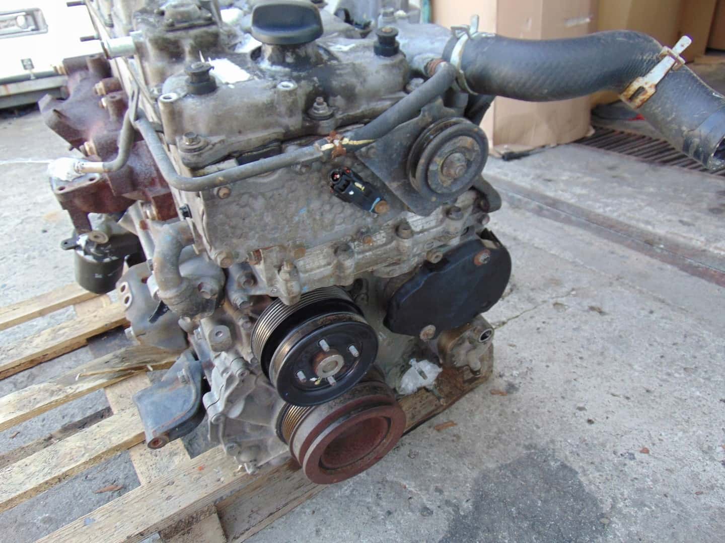 Moteur 4JJ1-TC vue 2