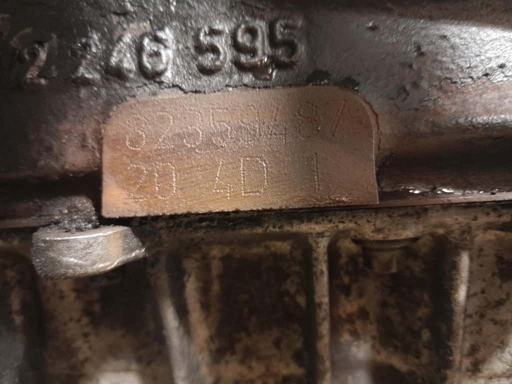 Moteur M47 D20 (204D1) vue 7