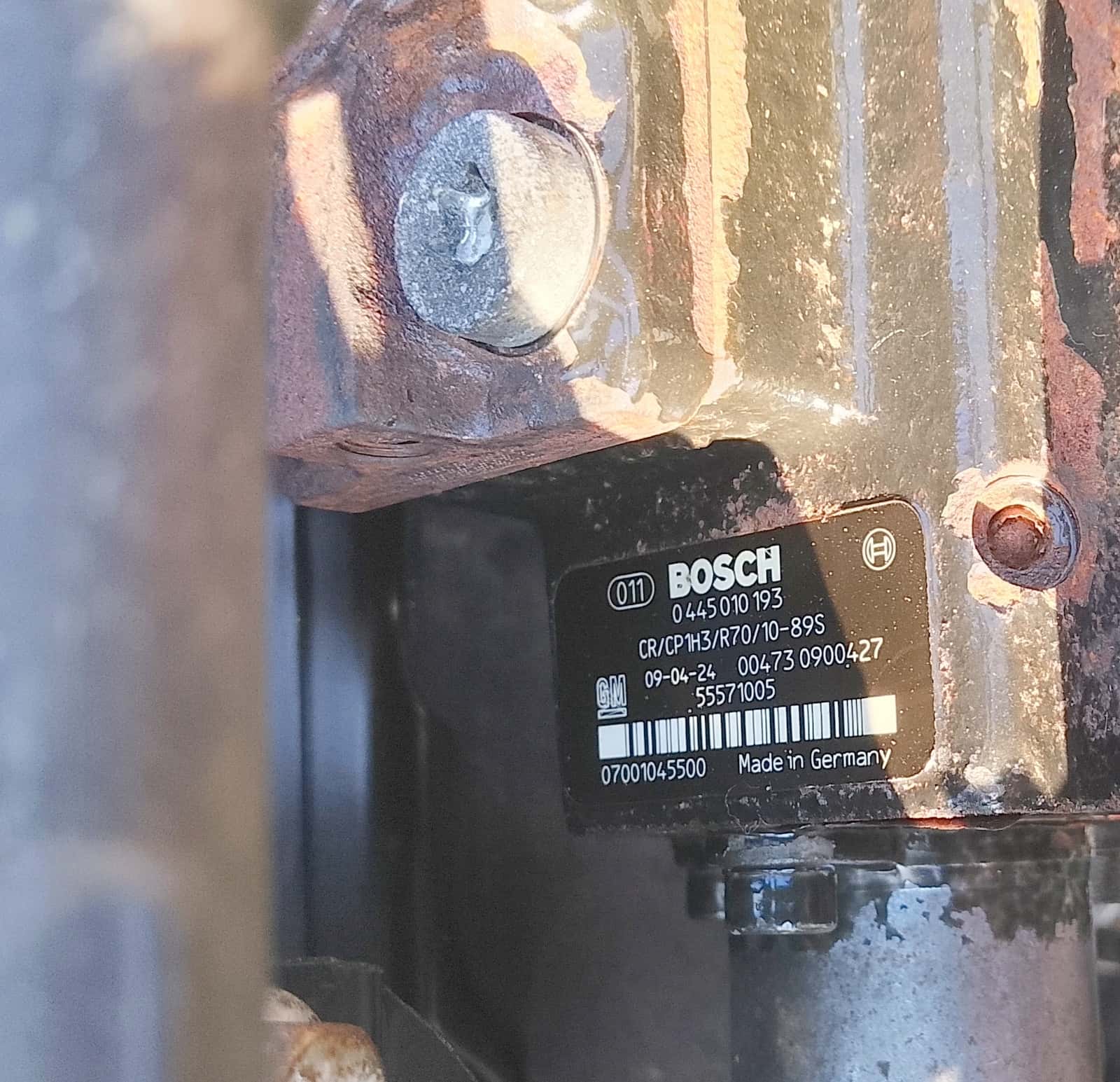 Moteur A 20 DTJ vue 6
