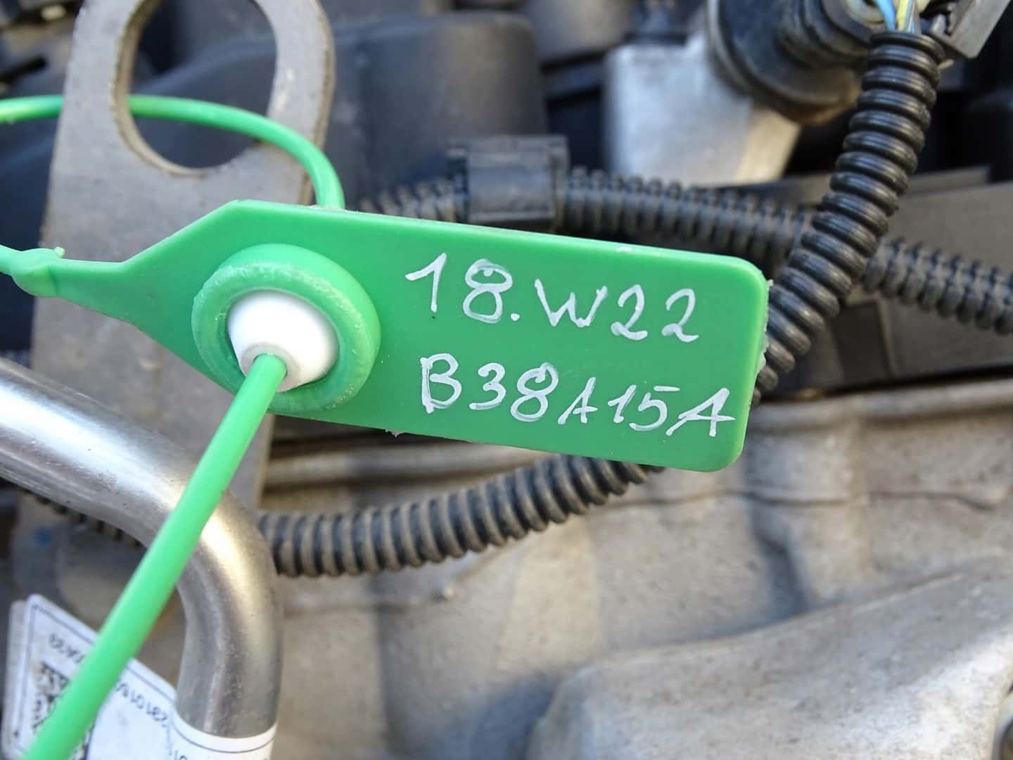 Moteur B38 A15 A vue 13