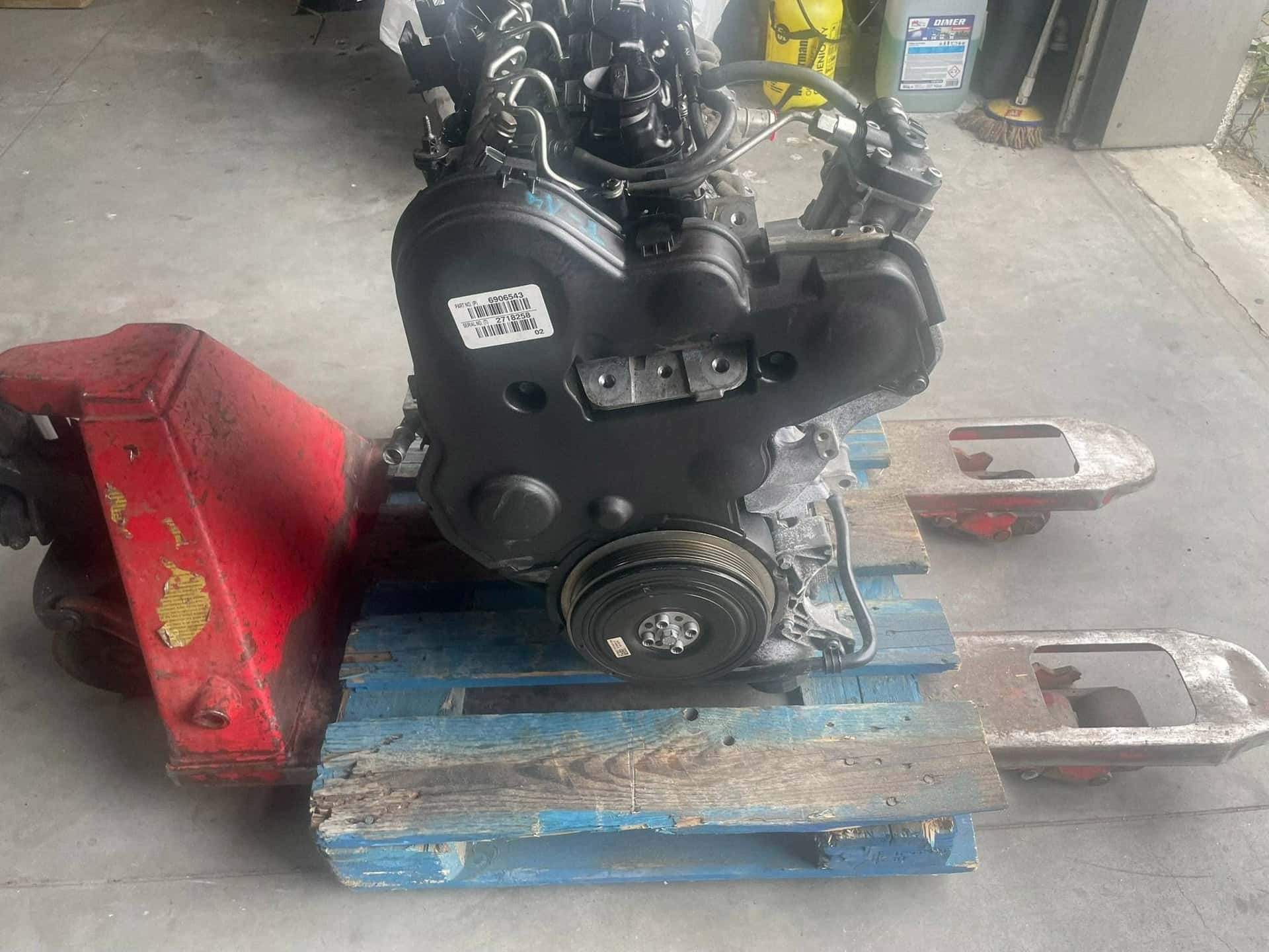 Moteur D 4204 T14 vue 2